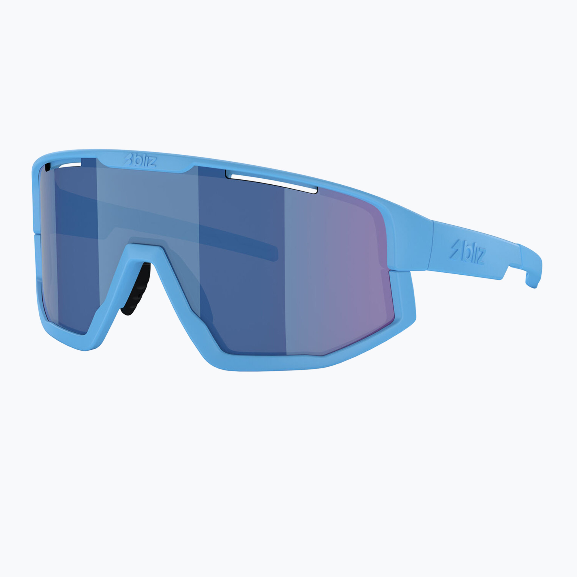 Slnečné okuliare Bliz Fusion Small matte blue/grey blue mirror (Fusion Small 0ZB7013-16)
