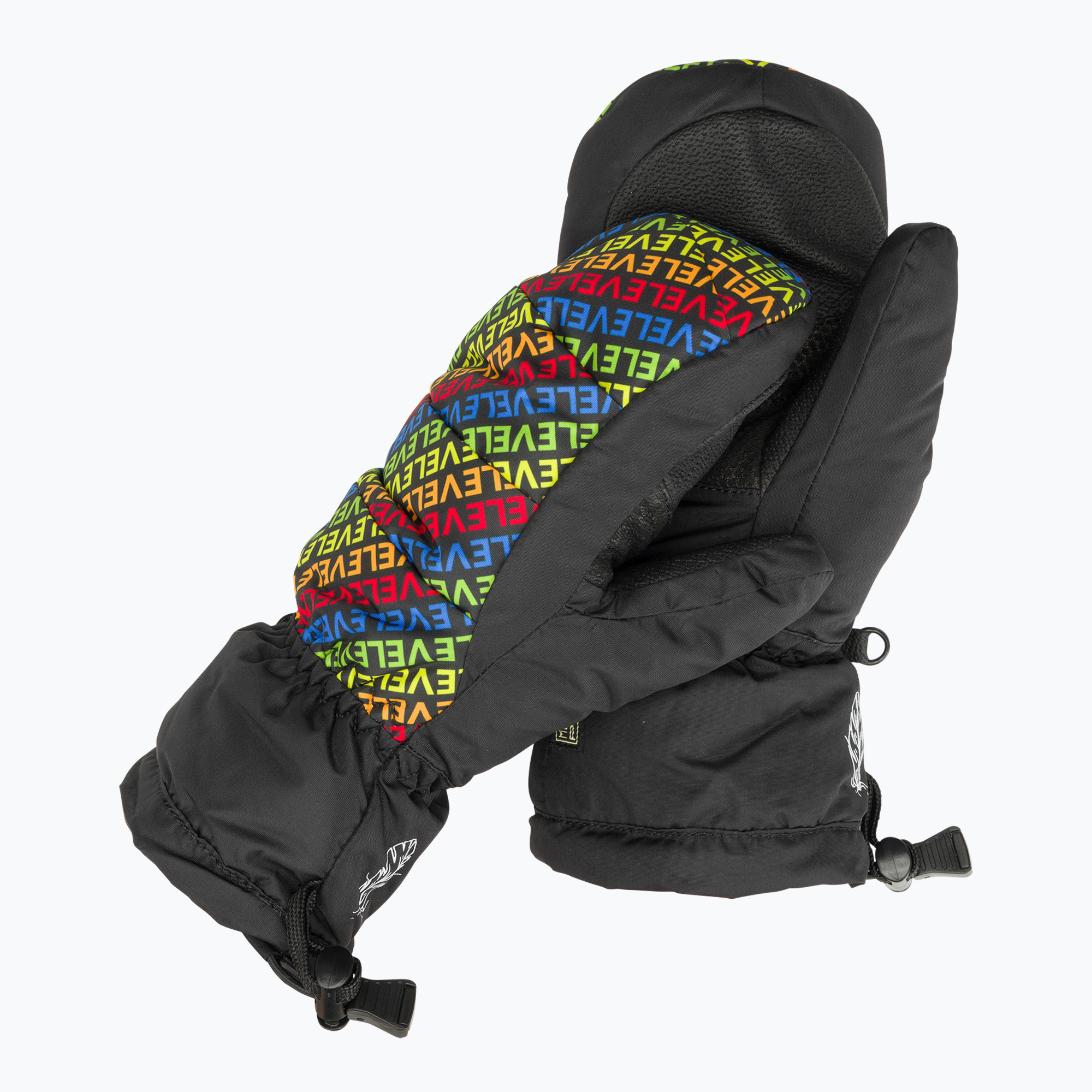 23 % lacnejšie. Detské snowboardové rukavice Level Rainbow Down JR Mitt s logom (7/S)