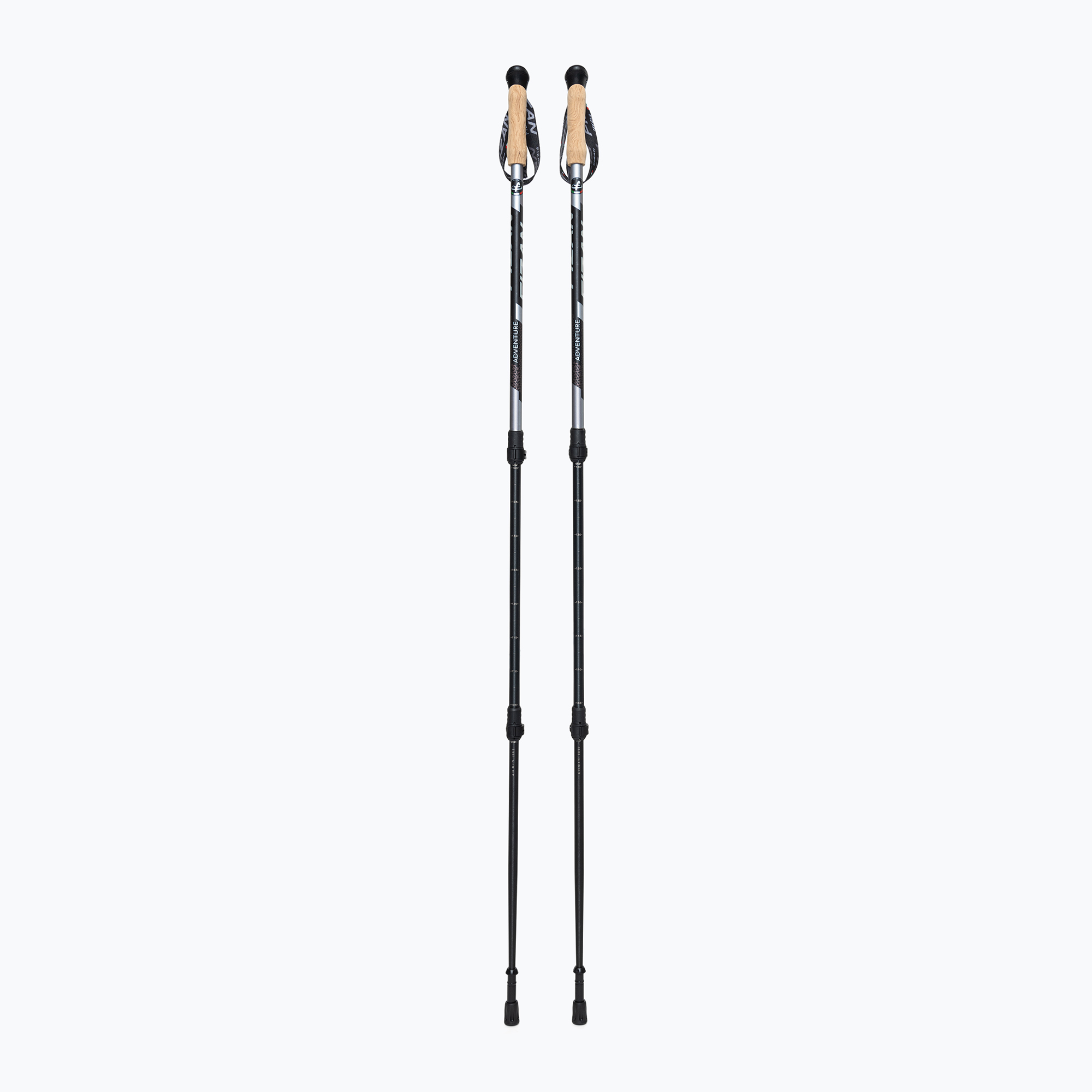 Trekingové palice Fizan Adventure sivé S20 7503