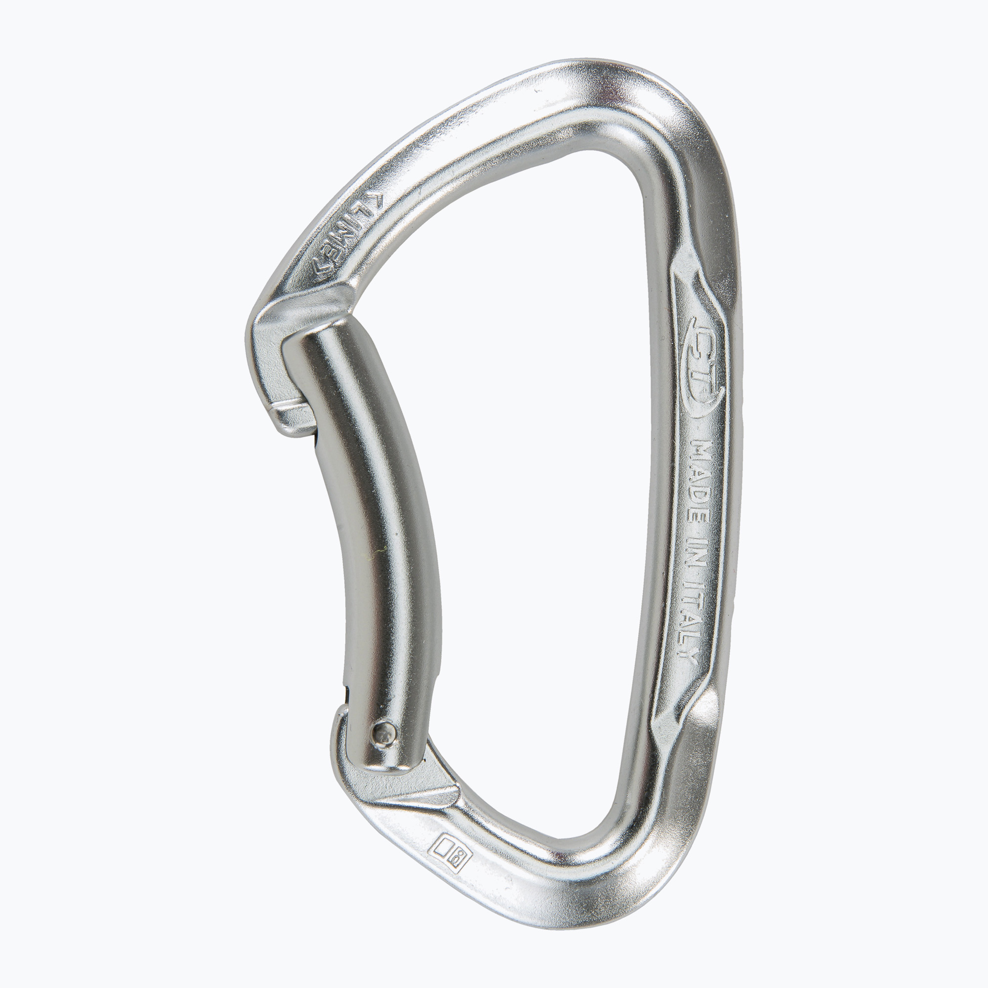 Karabína Climbing Technology Lime B strieborná 2C45700XTB
