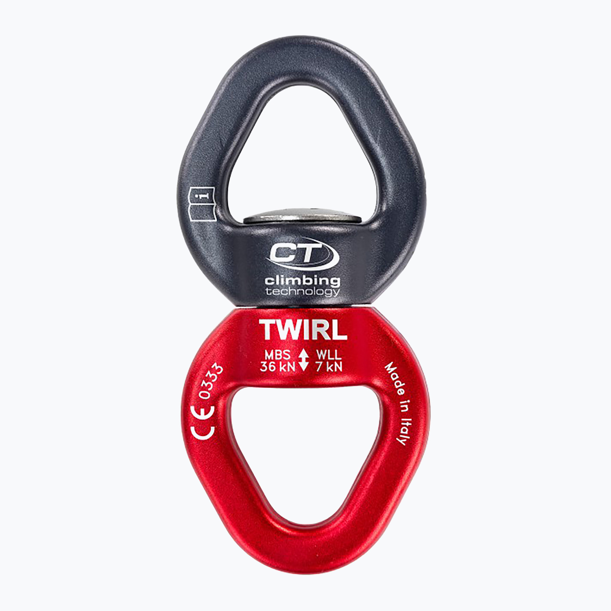 Climbing Technology Twirl sivý/červený turniket