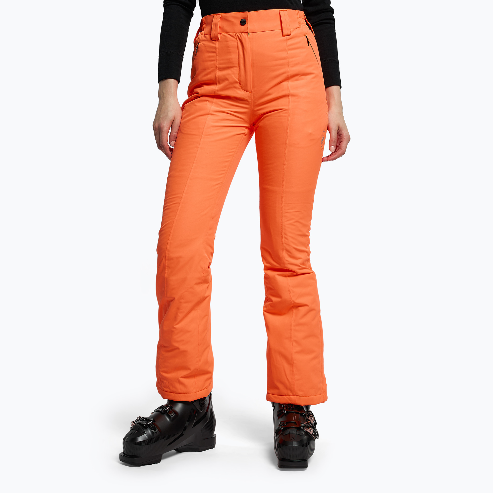 Dámske lyžiarske nohavice CMP oranžové 3W20636/C596 (3W20636 3W20636/C596)