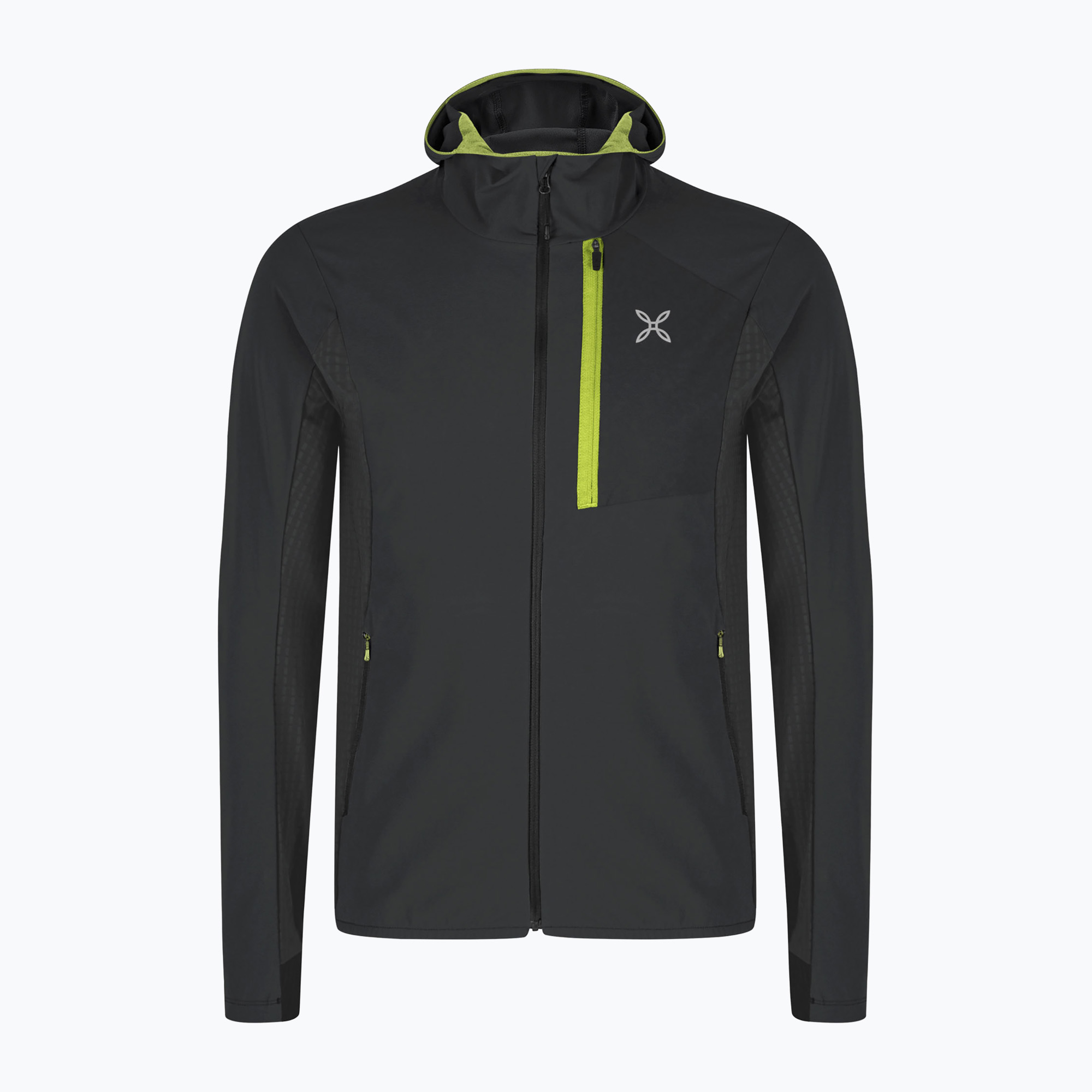 Pánska bunda Montura Peak black/ lime green (Peak MJAK00X-9047)