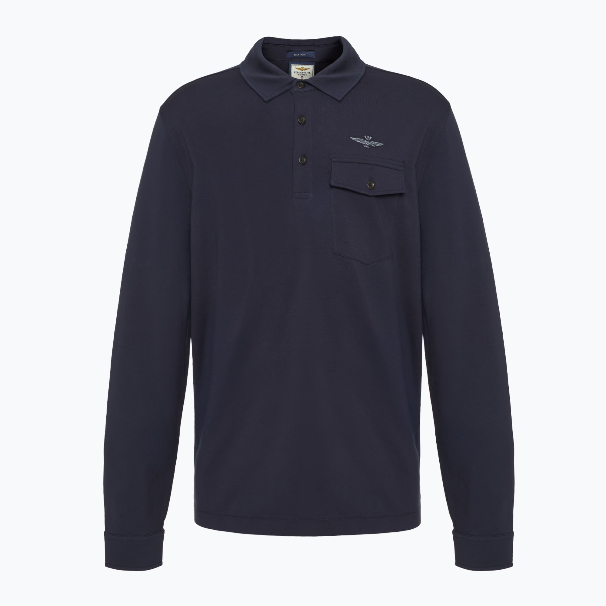 Pánske tričko Longsleeve Aeronautica Militare Urban dark blue