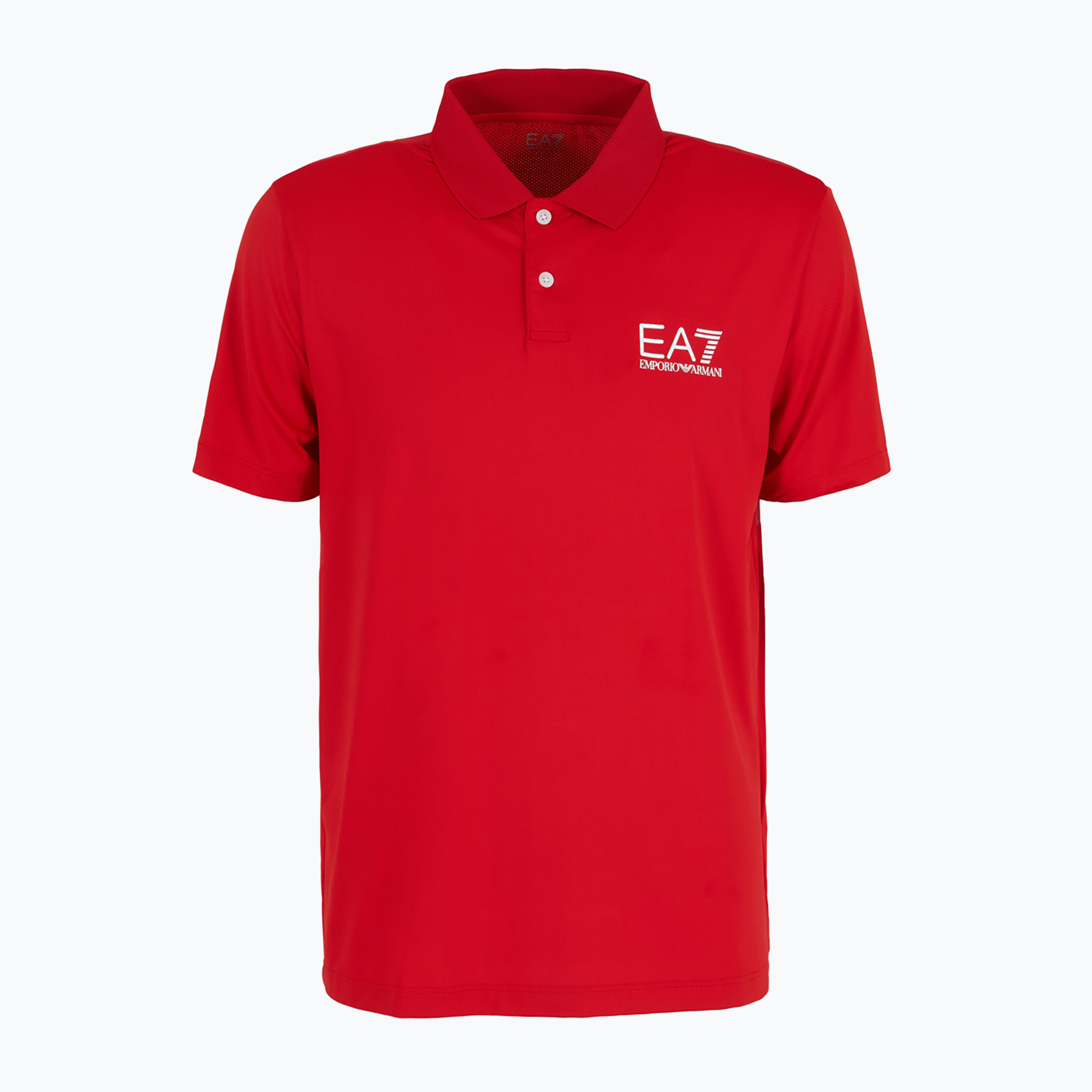 Pánska polokošeľa EA7 Emporio Armani Multi-Sport Ventus7 racing red