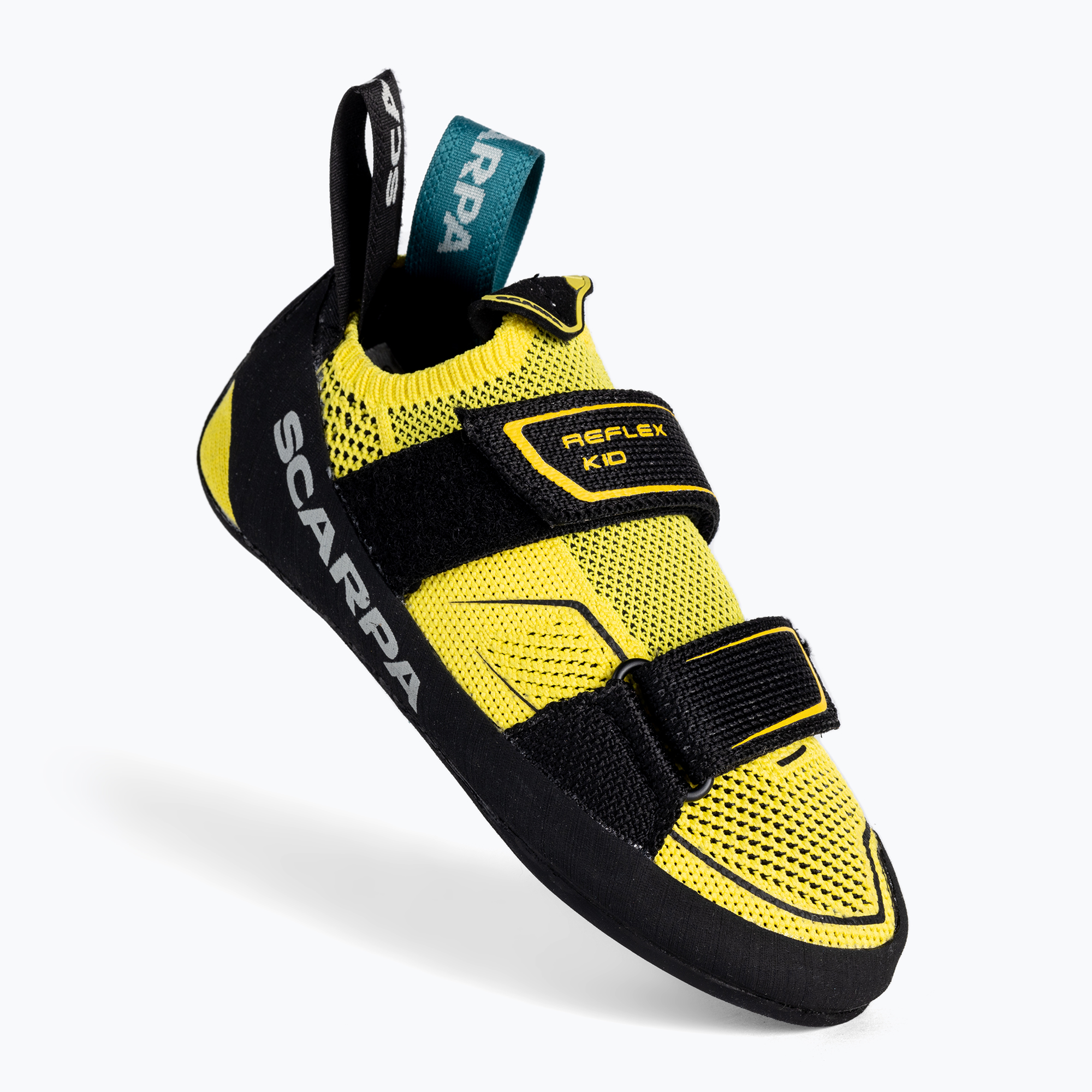 SCARPA Reflex Kid Vision detská lezecká obuv žlto-čierna 70072-003/1 (Reflex Kid Vision 70072-003/1)