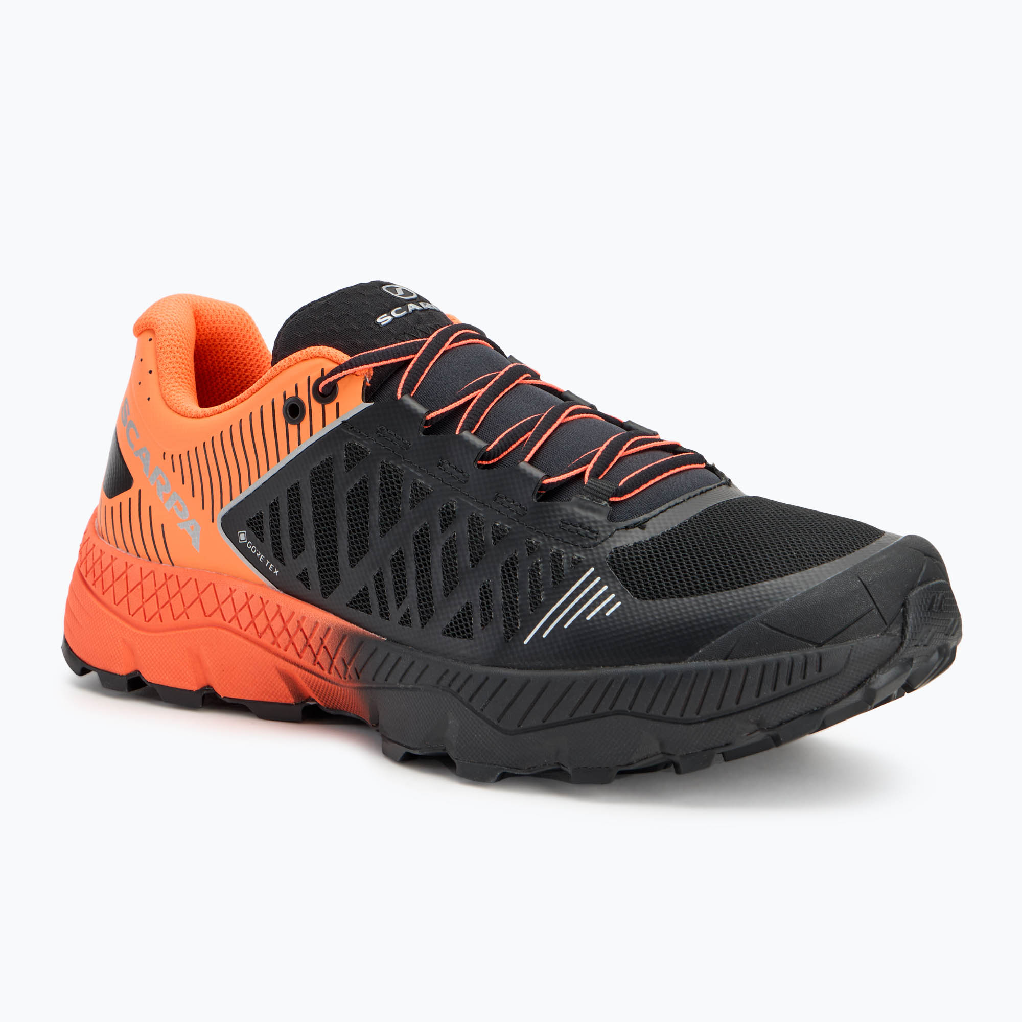 Pánska bežecká obuv SCARPA Spin Ultra GTX orange fluo/black (Spin Ultra GTX 33069)