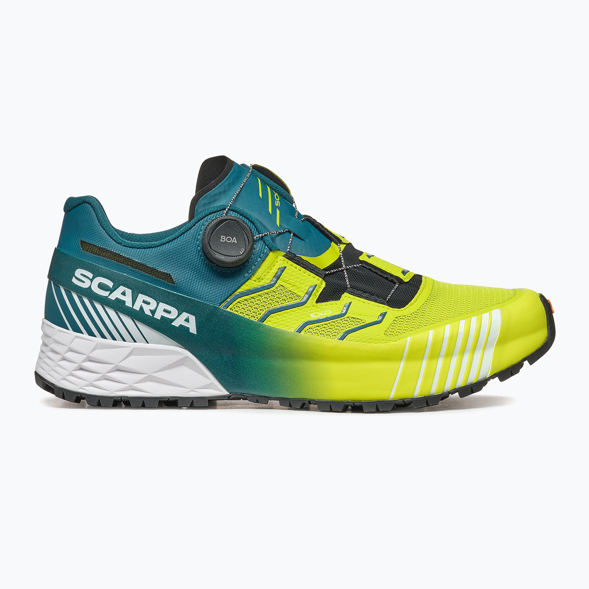 Pánska bežecká obuv SCARPA Ribelle Run Calibre HT lime green/deep lagun (Ribelle Run Kalibra HT 33084-350/2)