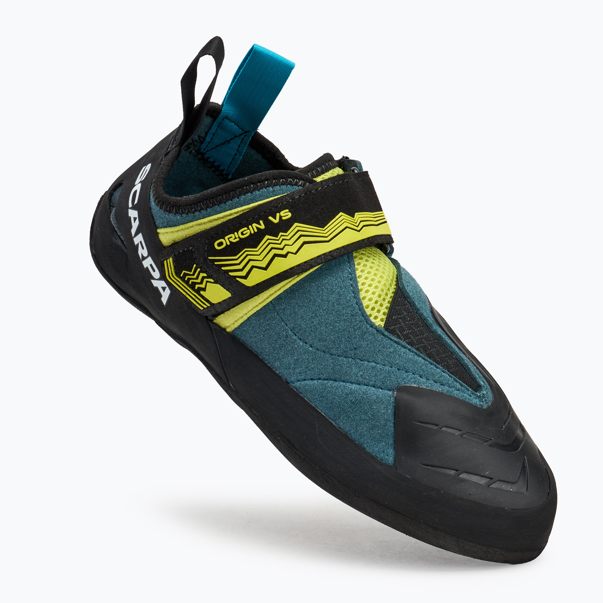 Lezecká obuv SCARPA Origin VS petrol/lime (Origin VS 70083-000)