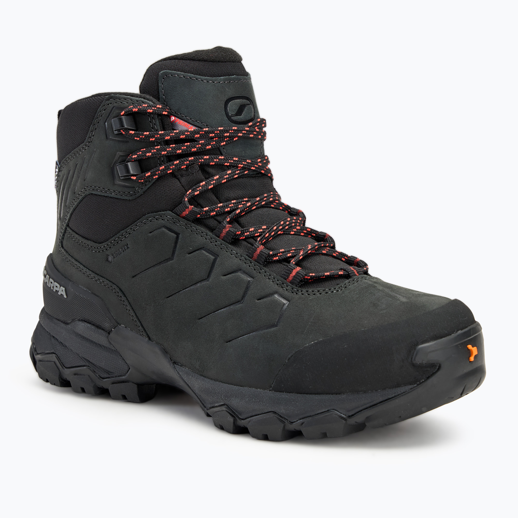 Dámske turistické topánky SCARPA Moraine Polar GTX dark anthracite/ coral (Moraine Polar GTX 63053-202)