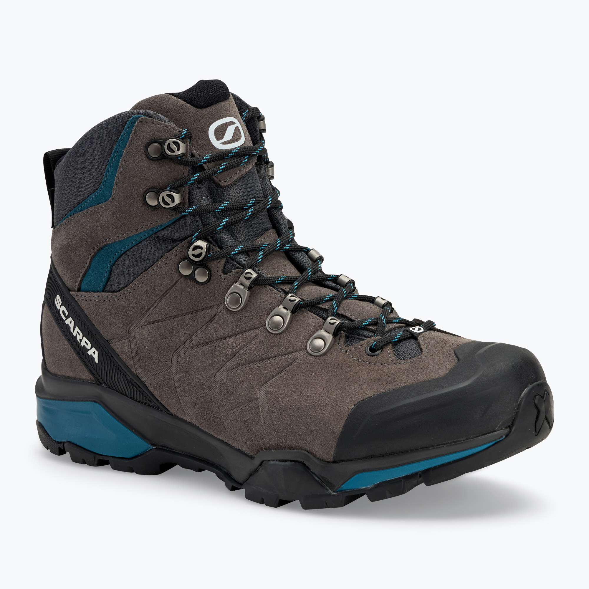 Pánske trekové topánky SCARPA ZG Trek GTX titanium/lake blue (ZG Trek GTX 67081-200)