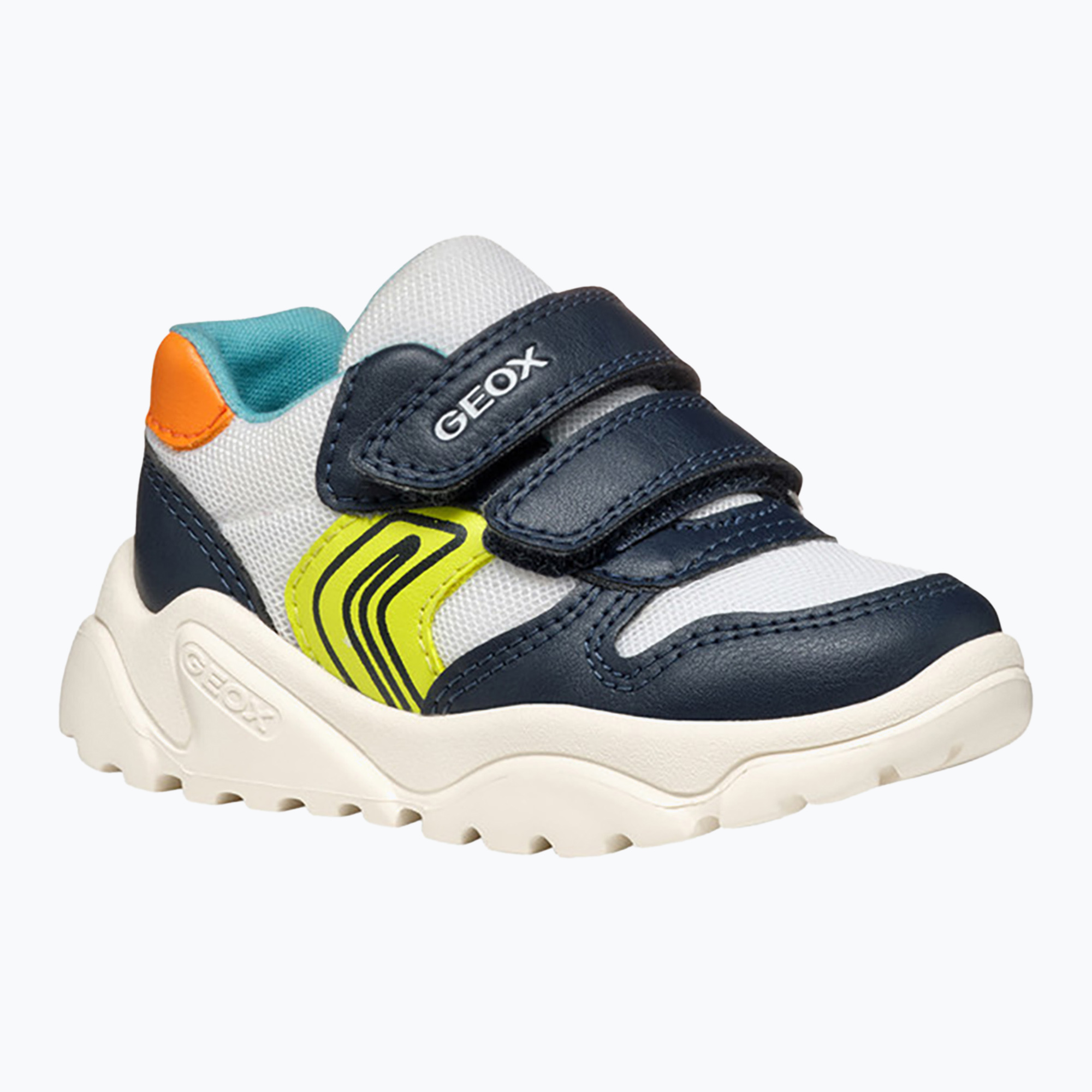 Detské topánky Geox Ciufciuf white/navy (Ciufciuf B555RA01454C0899)