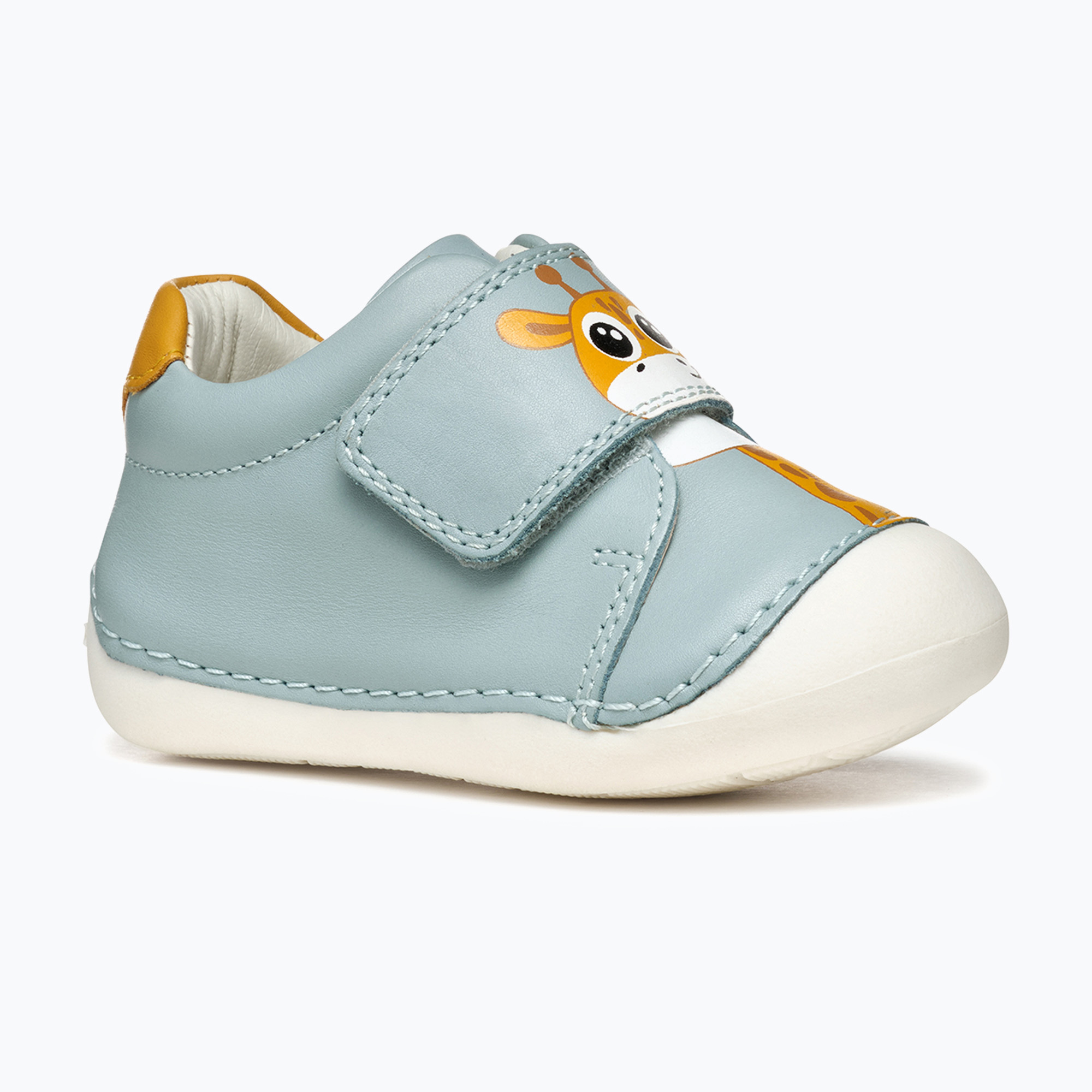 Detské topánky Geox Tutim sage/ochre yellow