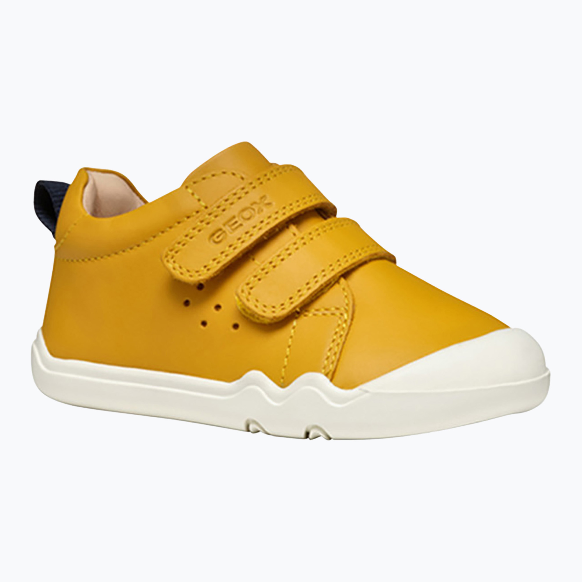 Geox Steppieup okrová žltá/navy detská barefoot obuv (Steppieup B465WA00085C2PF4)