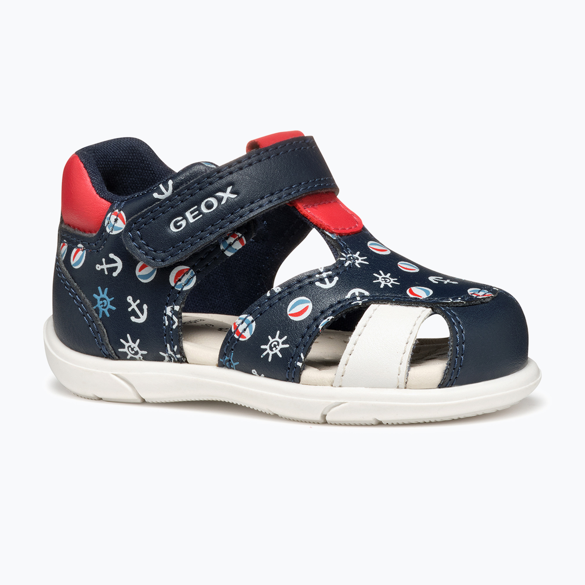 Detské sandále Geox Zapito navy/red