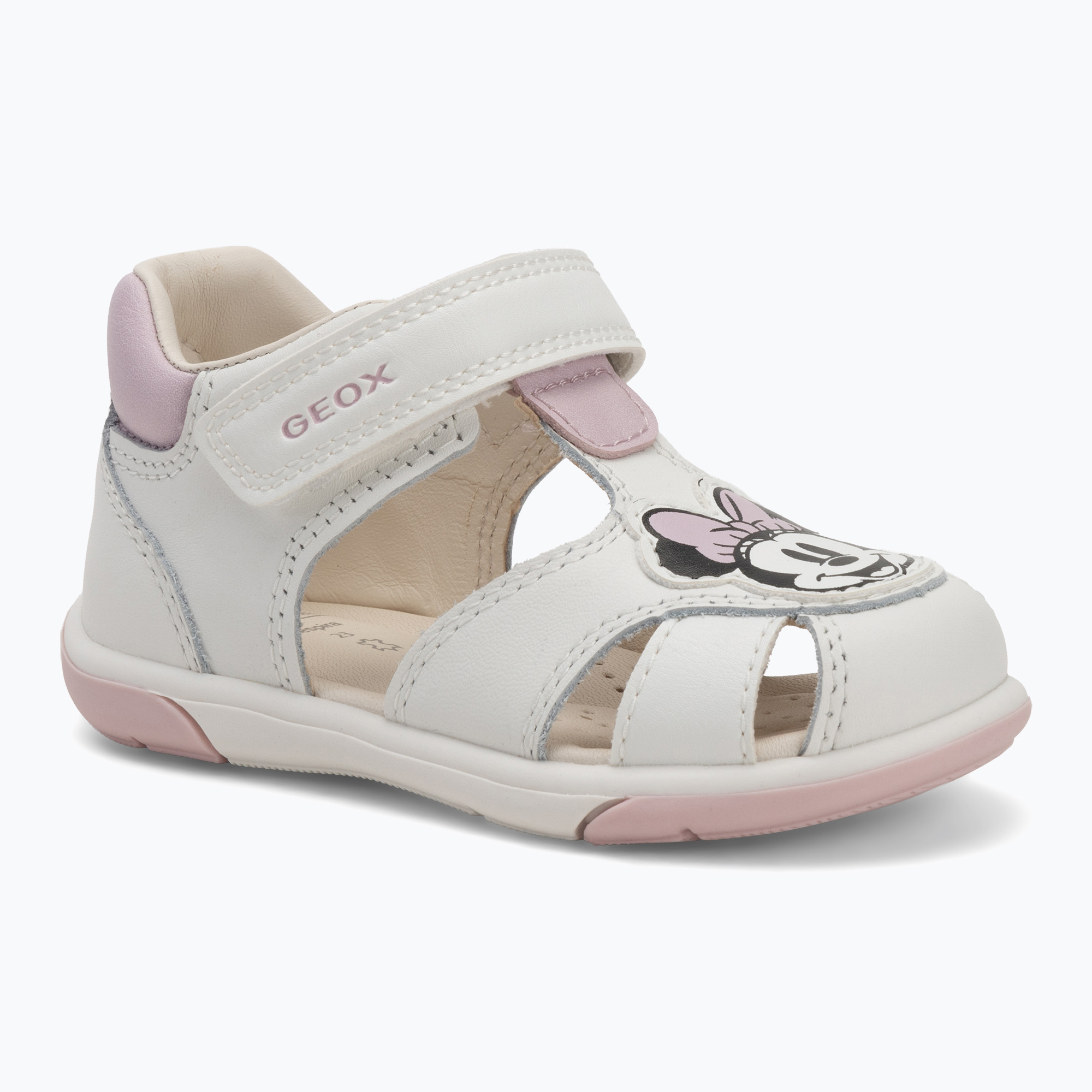 Detské sandále Geox Zapito white/pink