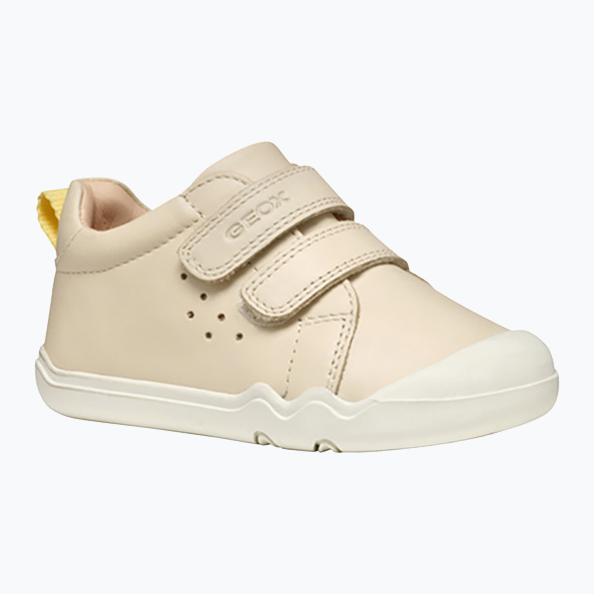 Detská barefoot obuv Geox Steppieup light ivory (Steppieup B4663A00085C1185)
