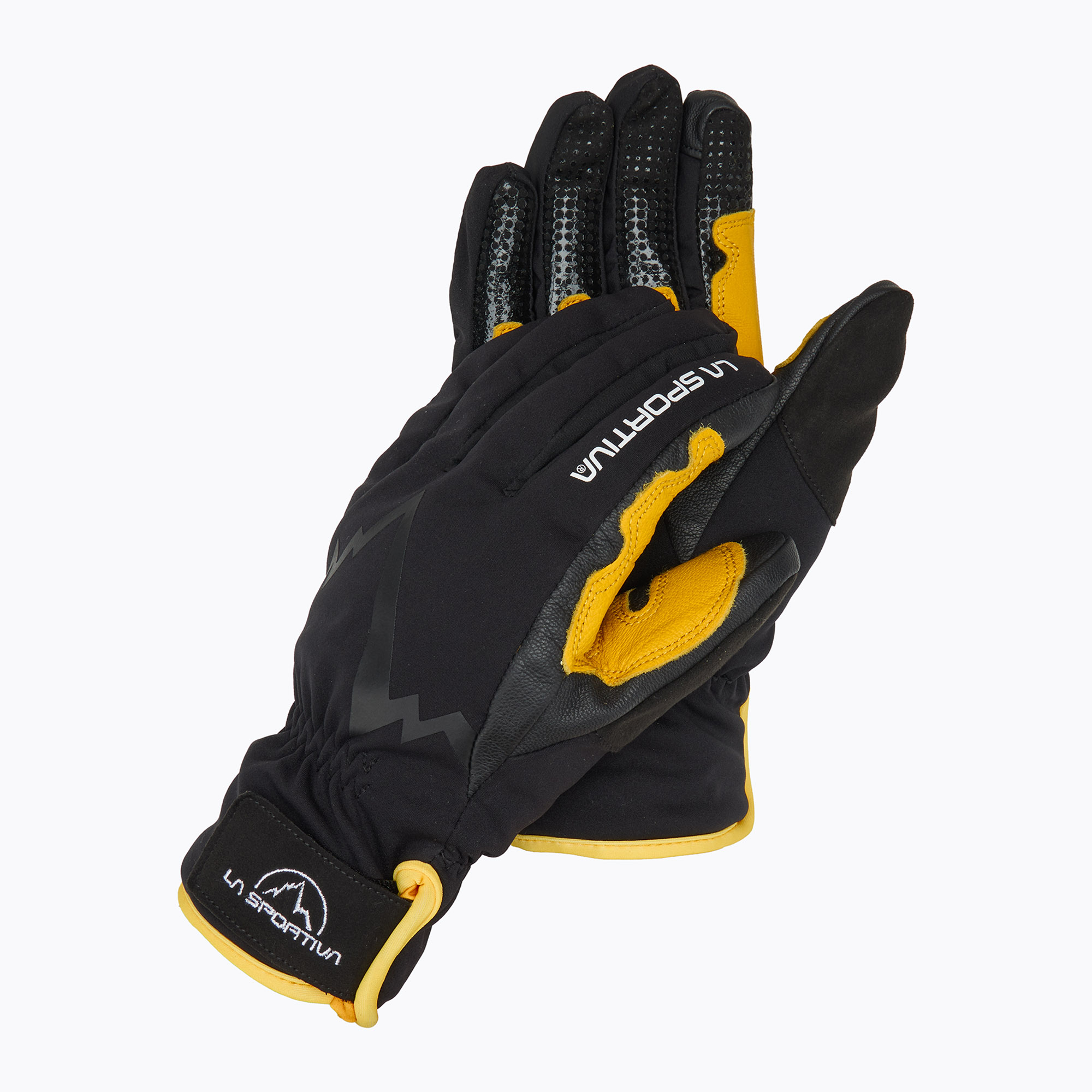 Skiturové rukavice La Sportiva Ski Touring čierna/žltá (Ski Touring ZZSG015999100)