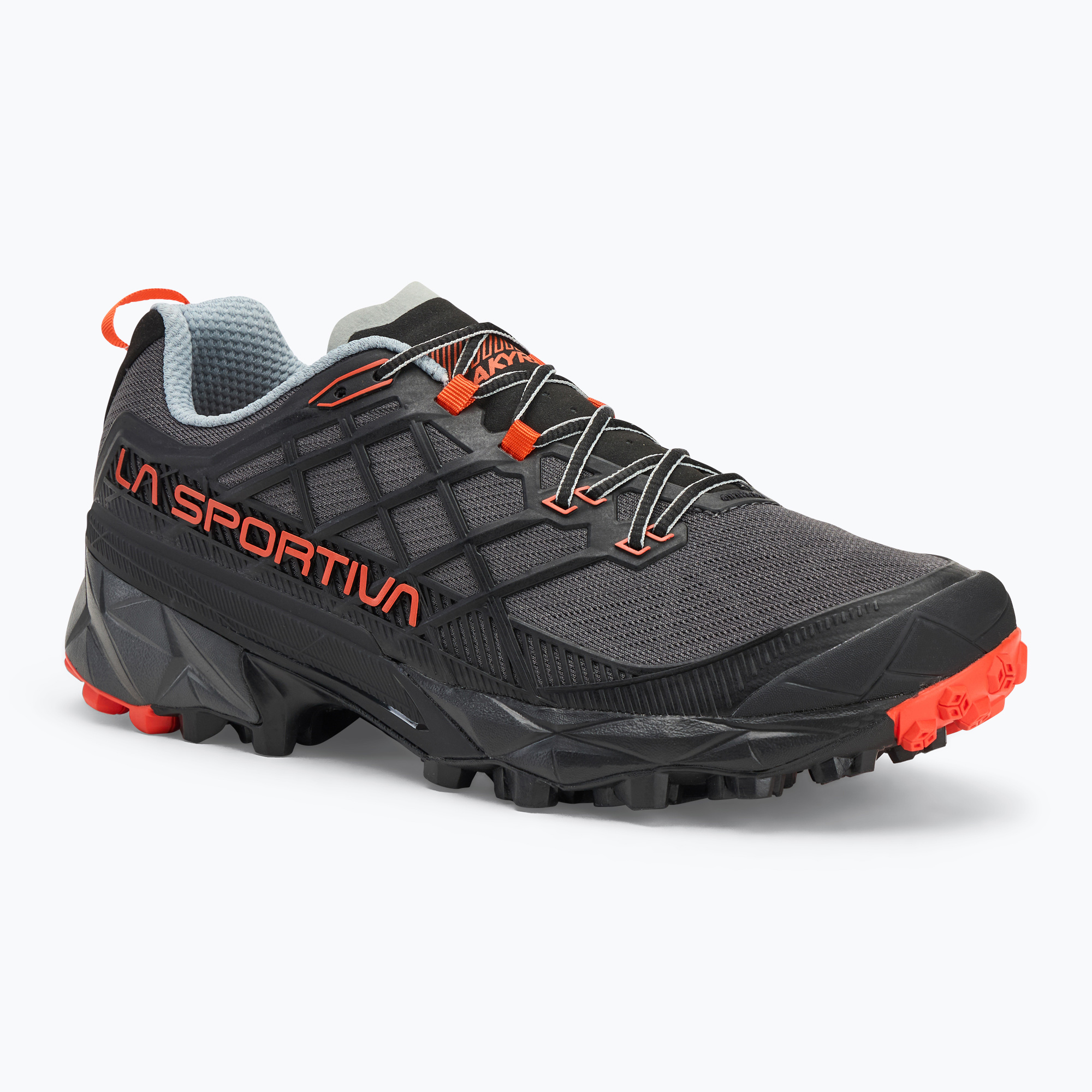 Pánska bežecká obuv La Sportiva Akyra II carbon/ cherry tomato (Akyra II ZFHS080735733)