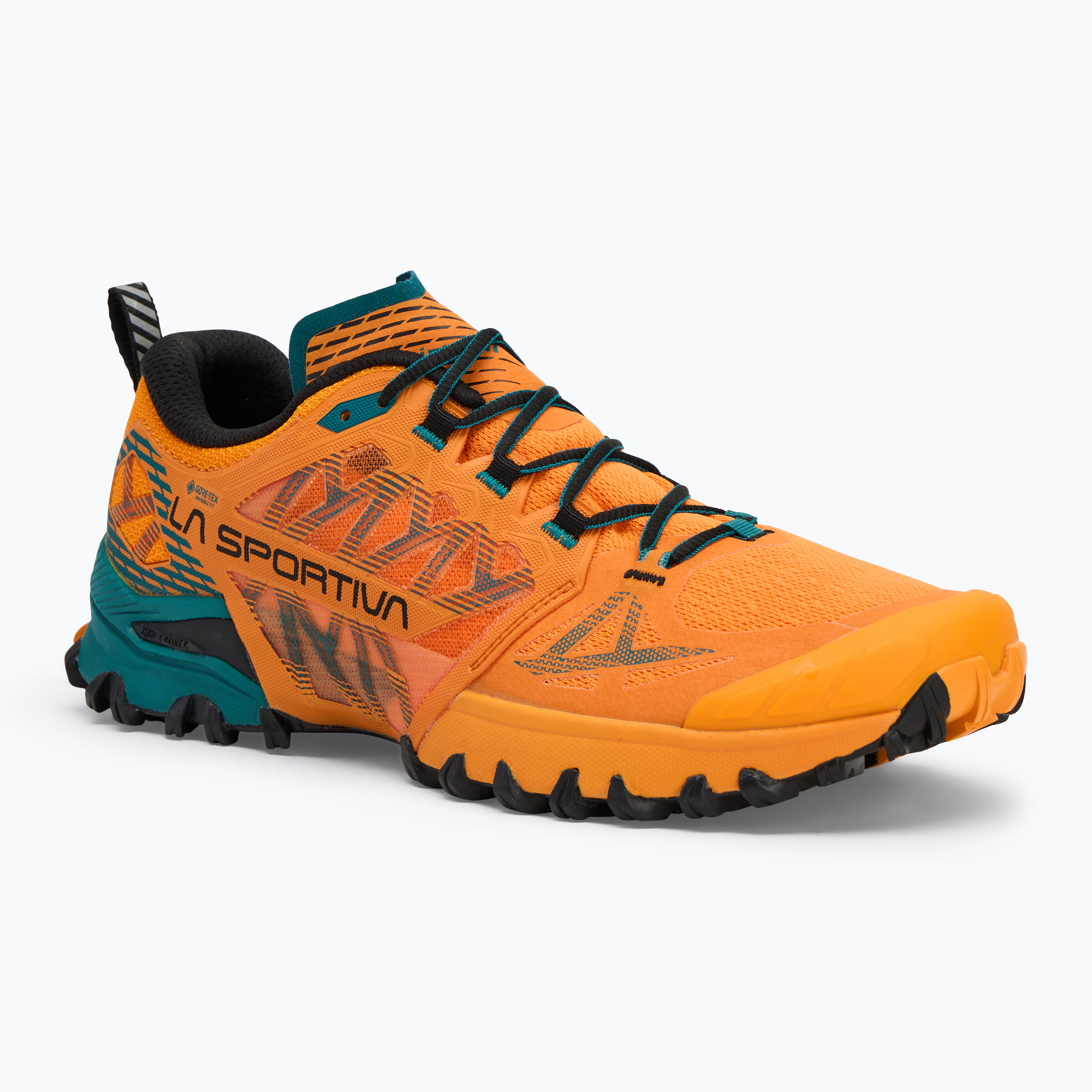 Pánska bežecká obuv La Sportiva Bushido III GTX papaya/ everglade (Bushido III GTX ZFRS088102733)