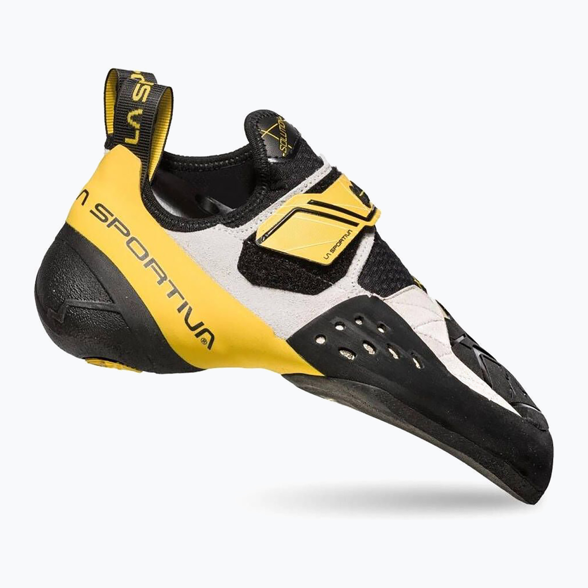 Pánske lezecké topánky La Sportiva Solution white/ yellow (Solution ZFCS056W00Y00)