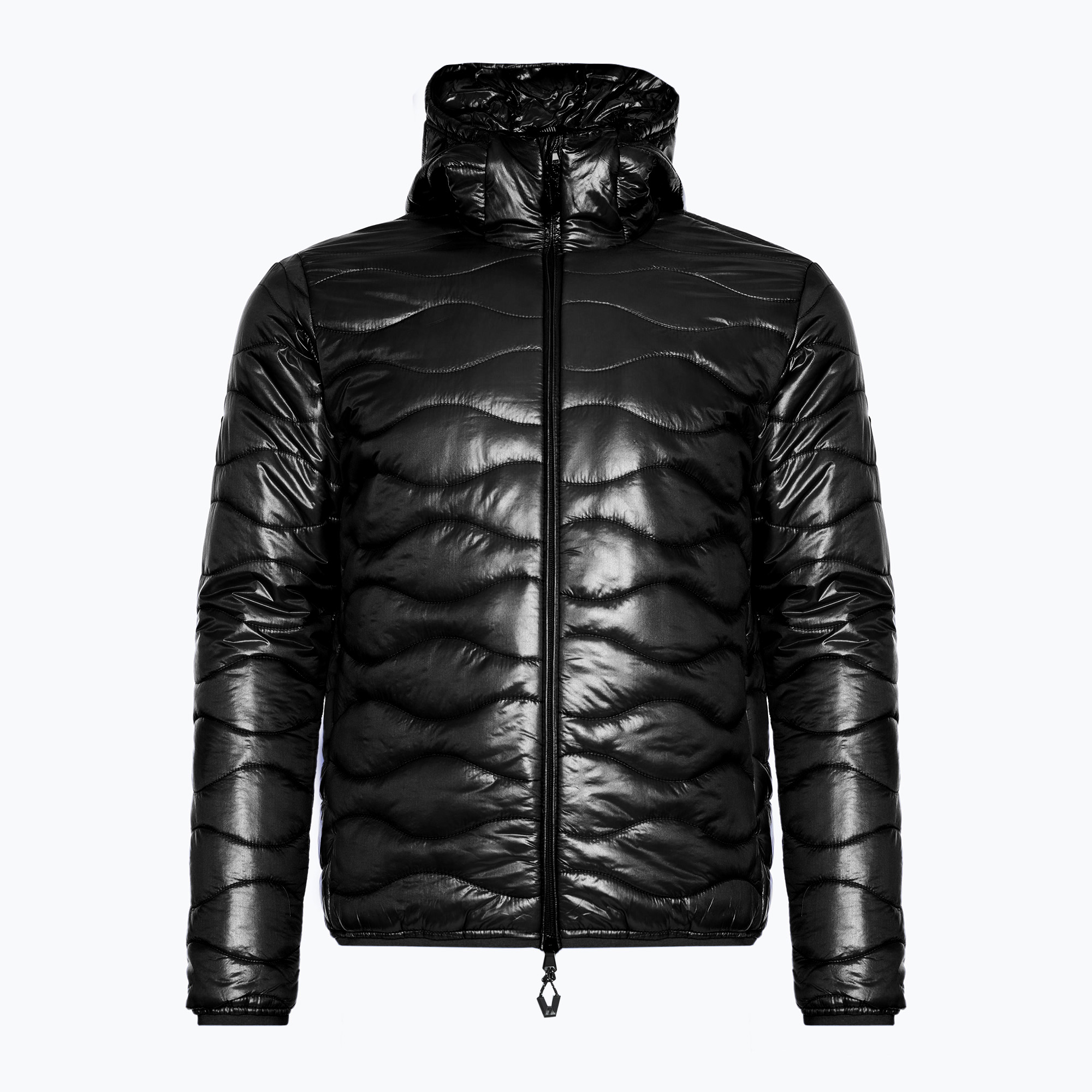 Pánska lyžiarska mikina EA7 Emporio Armani Ski St. Moritz Light Padded Packable black