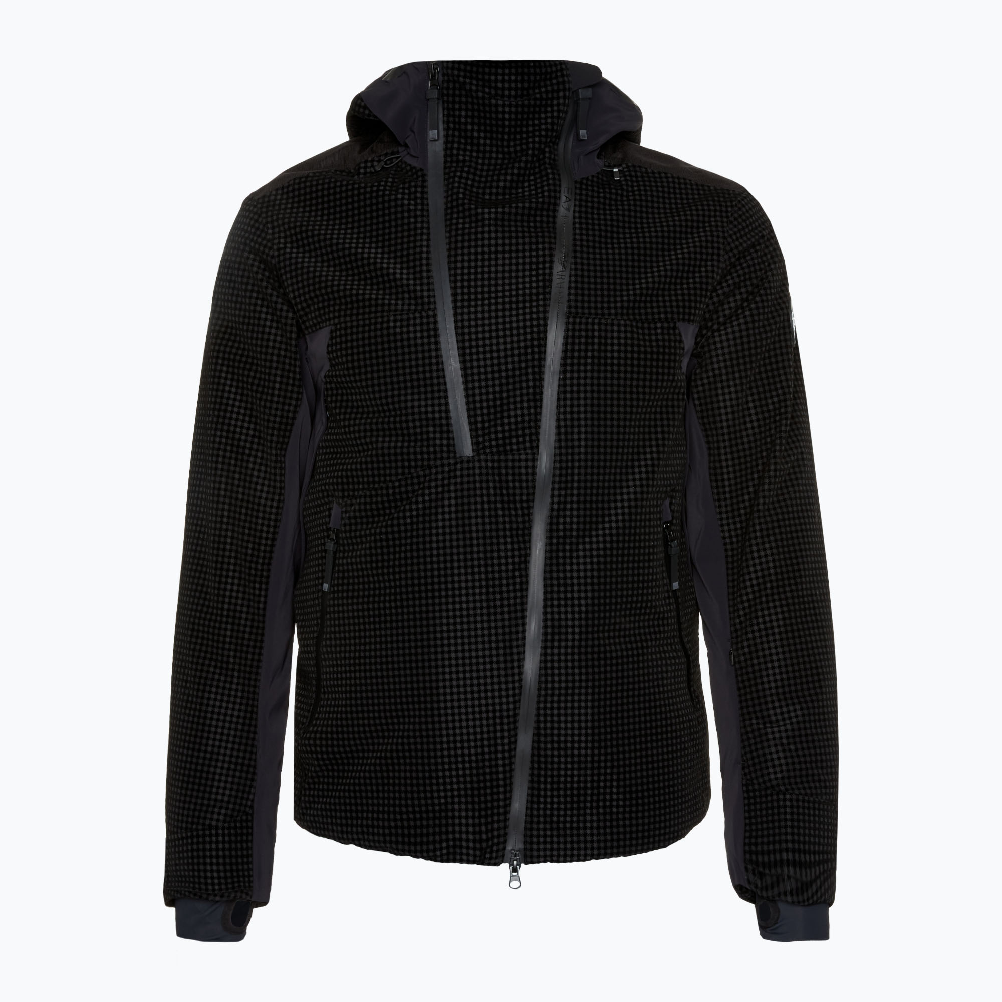 Pánska lyžiarska bunda EA7 Emporio Armani St. Moritz Fashion black (Ski St. Moritz Fashion PNHRZ-6DPG32-1200)