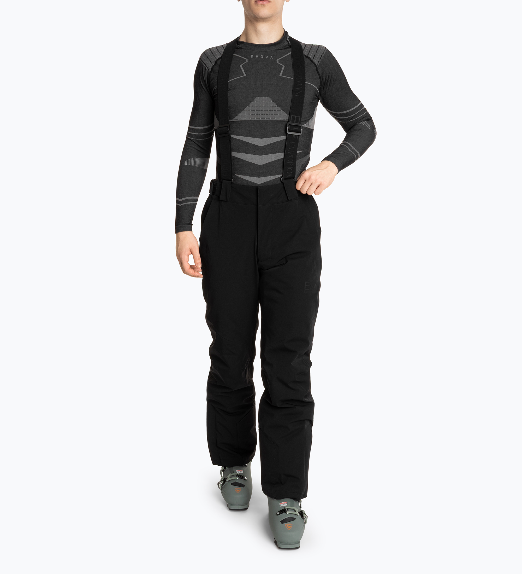 Pánske lyžiarske nohavice EA7 Emporio Armani Ski Kitzbuhel Protectum black (Ski Kitzbuhel Protectum PNCJZ-6DPP27-1200)