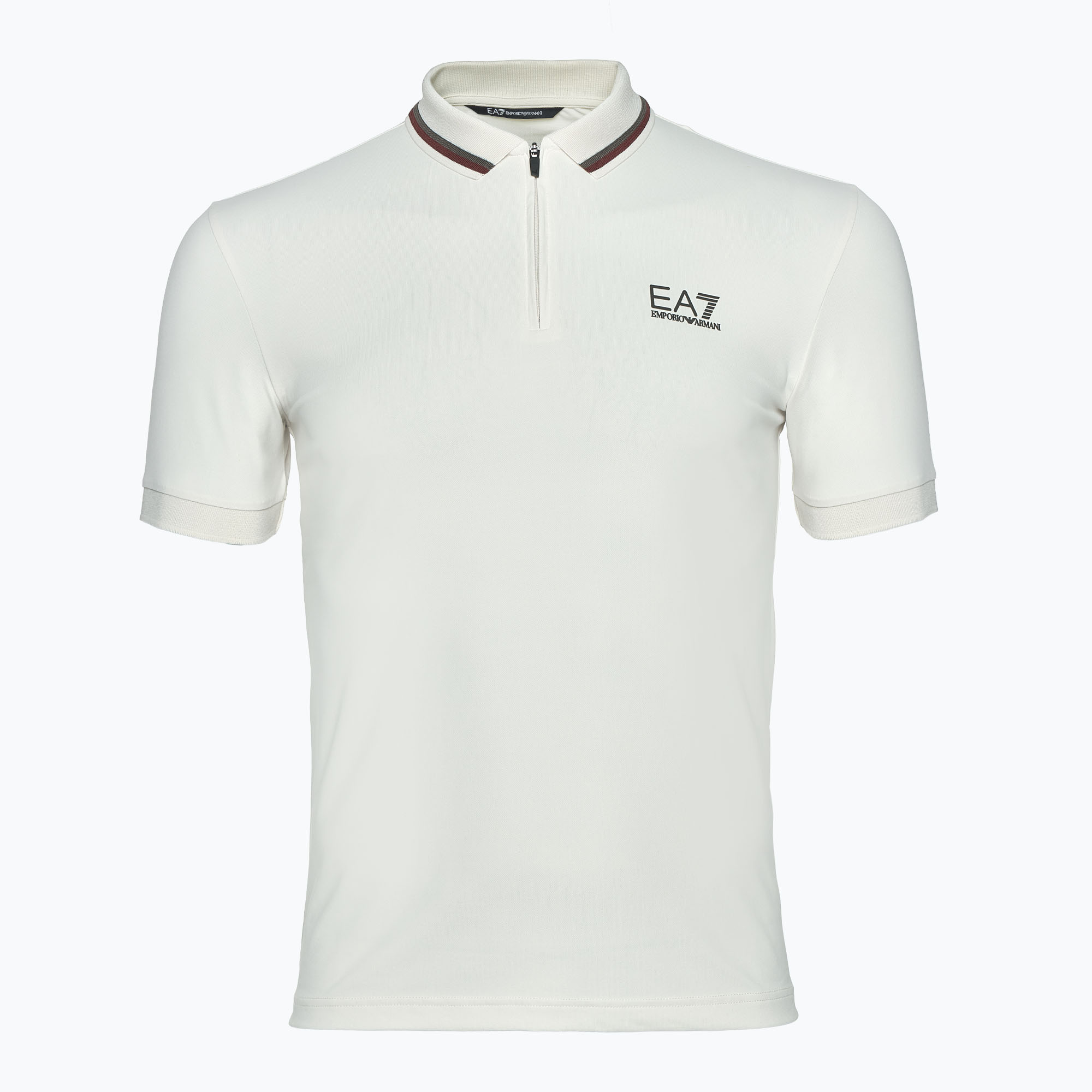 Pánske tričko EA7 Emporio Armani Golf Pro Polo silver birch (Golf Pro Polo PJ27Z-6DPF17-1910)