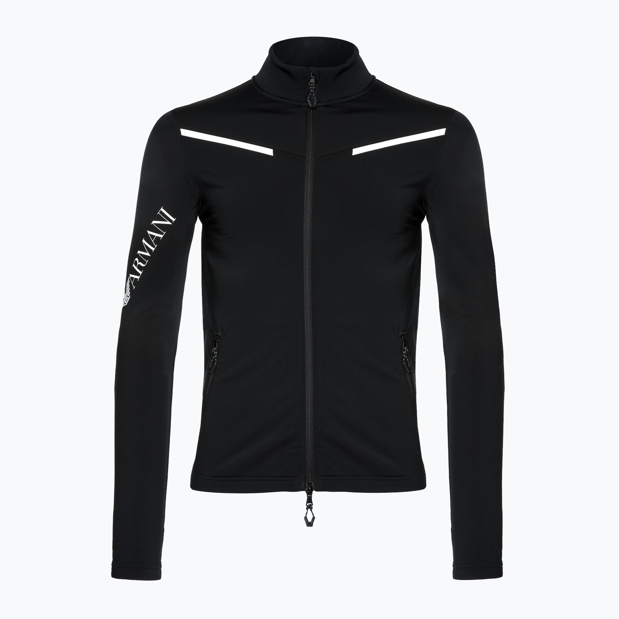 Pánska lyžiarska mikina EA7 Emporio Armani Ski Kitzbuhel Colorblock Powerstretch T-Top black