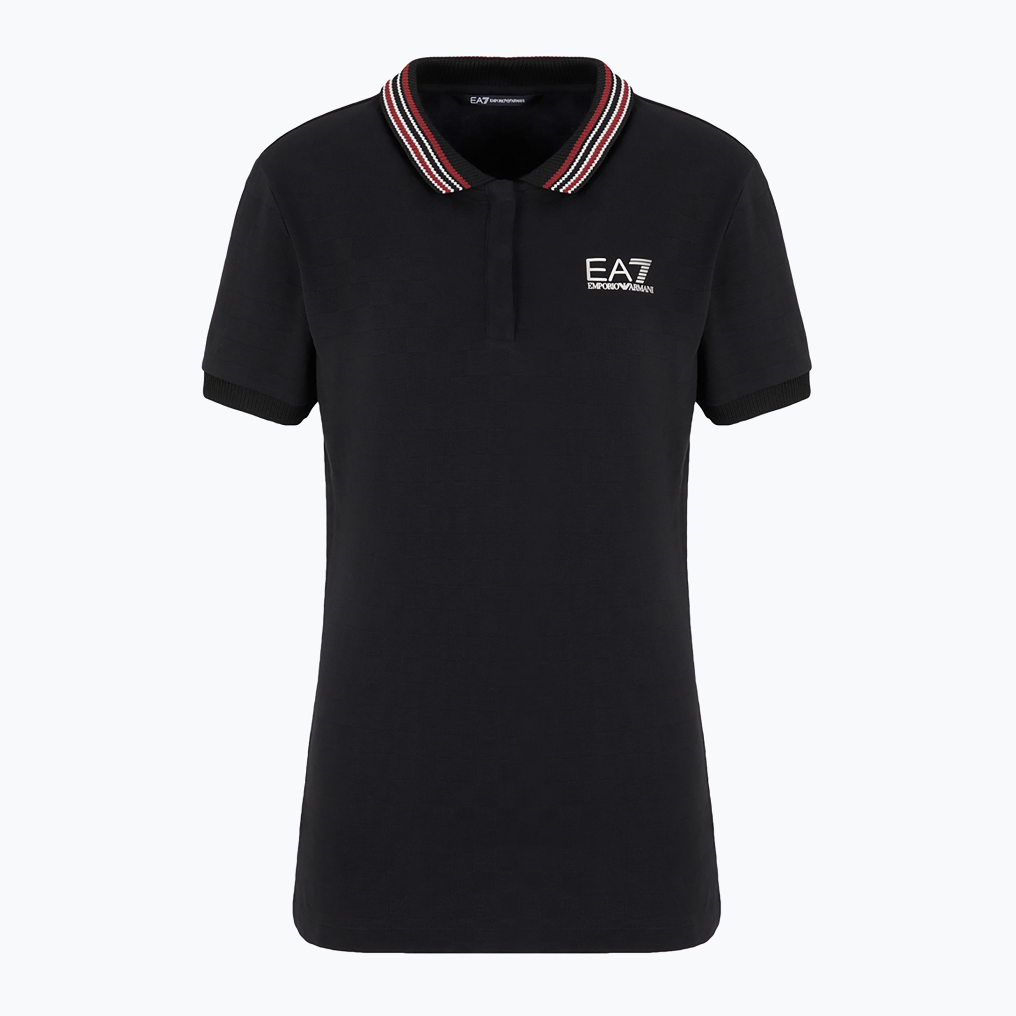 Dámske tričko EA7 Emporio Armani Golf Pro Polo Damier black (Golf Pro Polo Damier TJZSZ-6DTF01-1200)