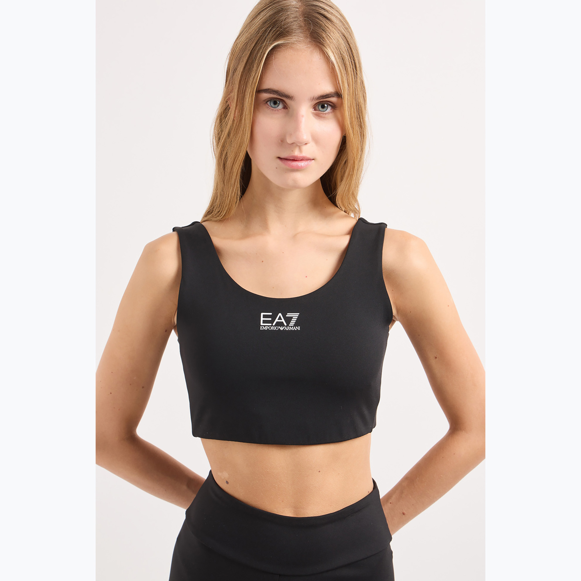 Podprsenka EA7 Emporio Armani Vigor7 podprsenka Light Support black (Vigor7 Light Support TJKLZ-6DTH58-1200)