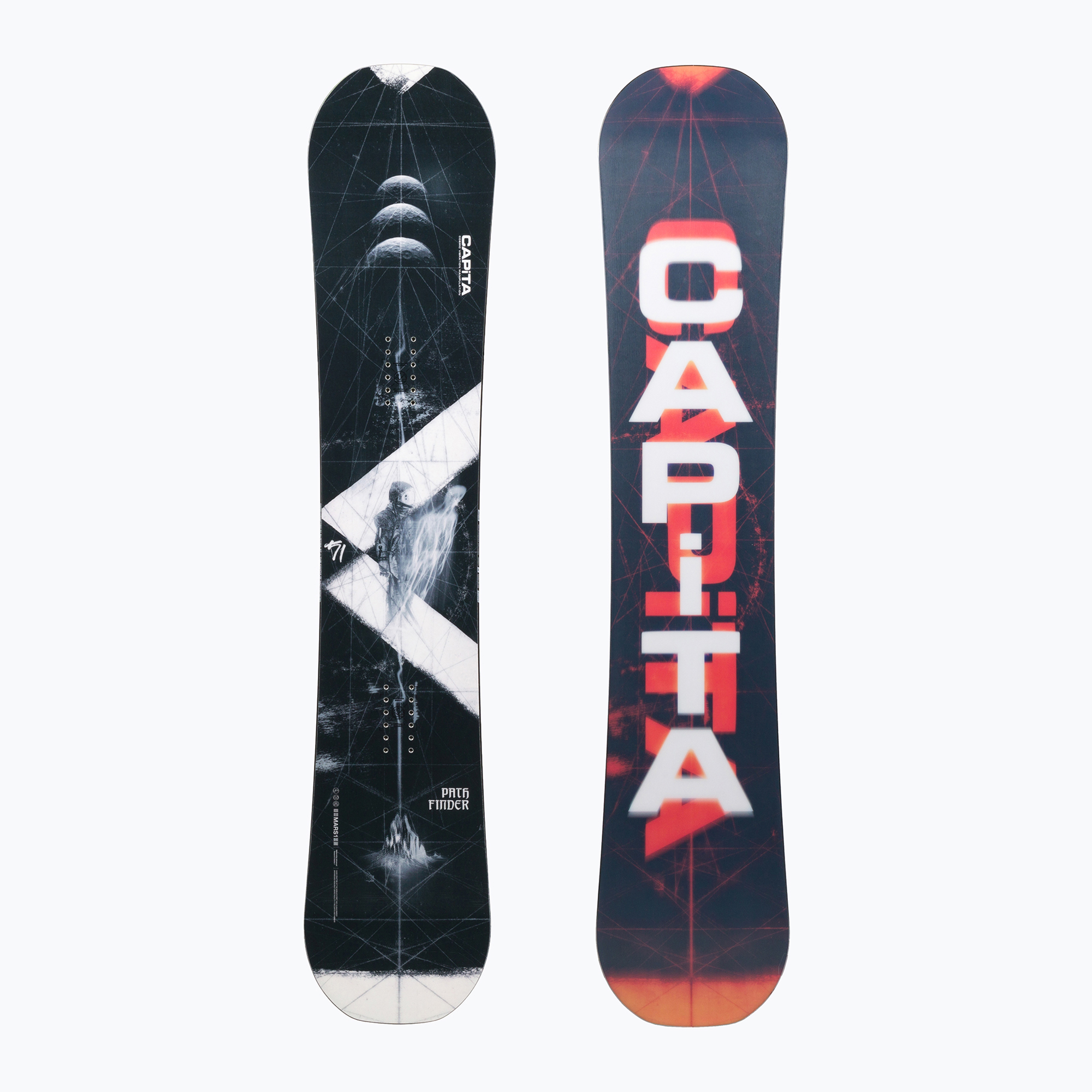 CAPiTA Pathfinder REV snowboard čierno-červený 1211132