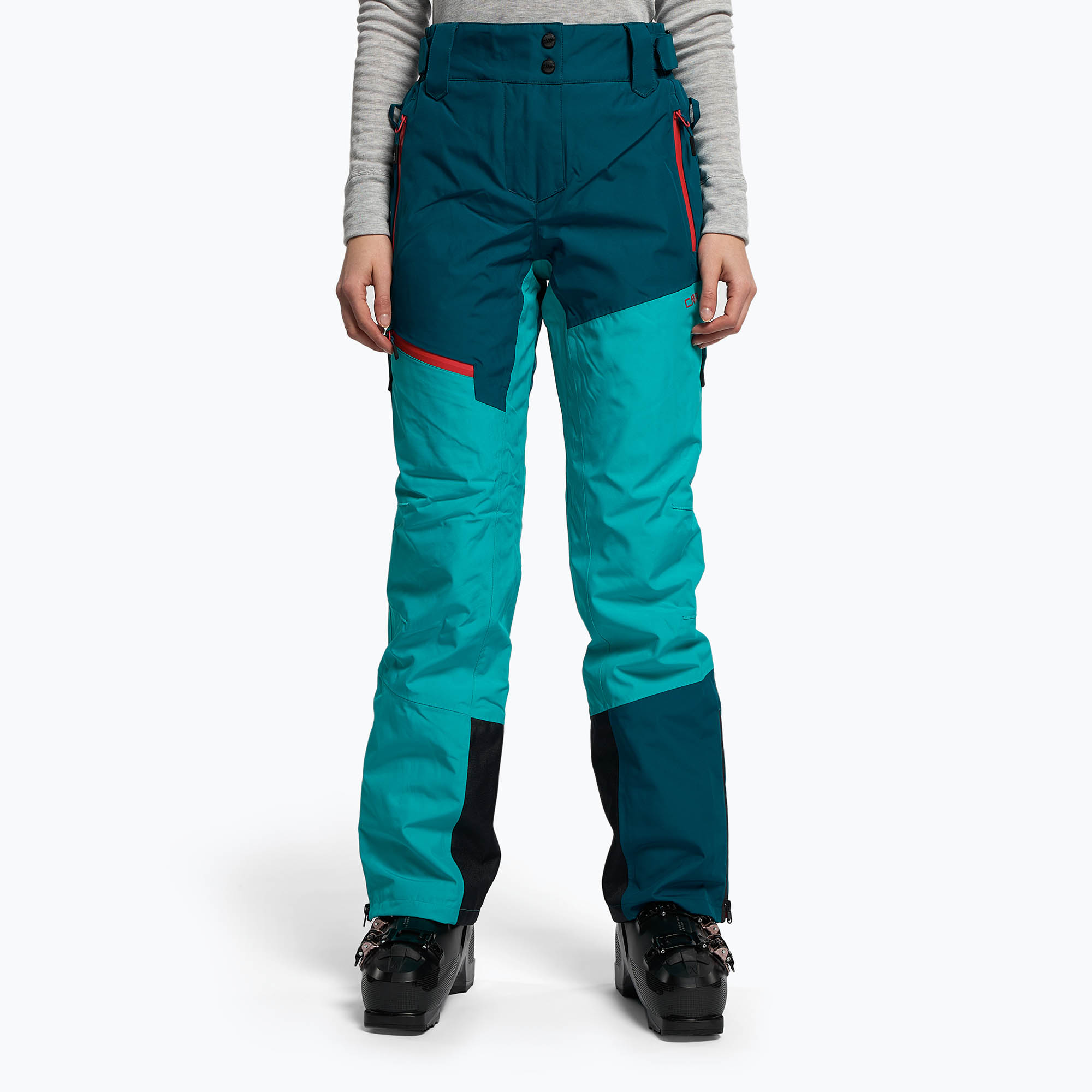 Dámske lyžiarske nohavice CMP modré 32W4196