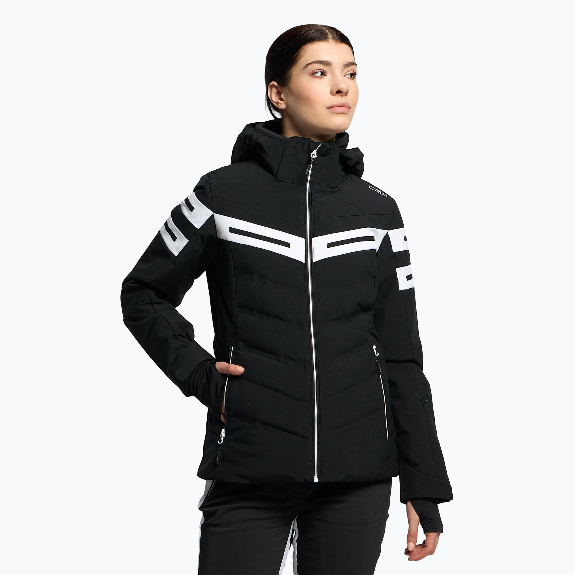 Dámska lyžiarska bunda CMP 32W0216 black 32W0216/U901