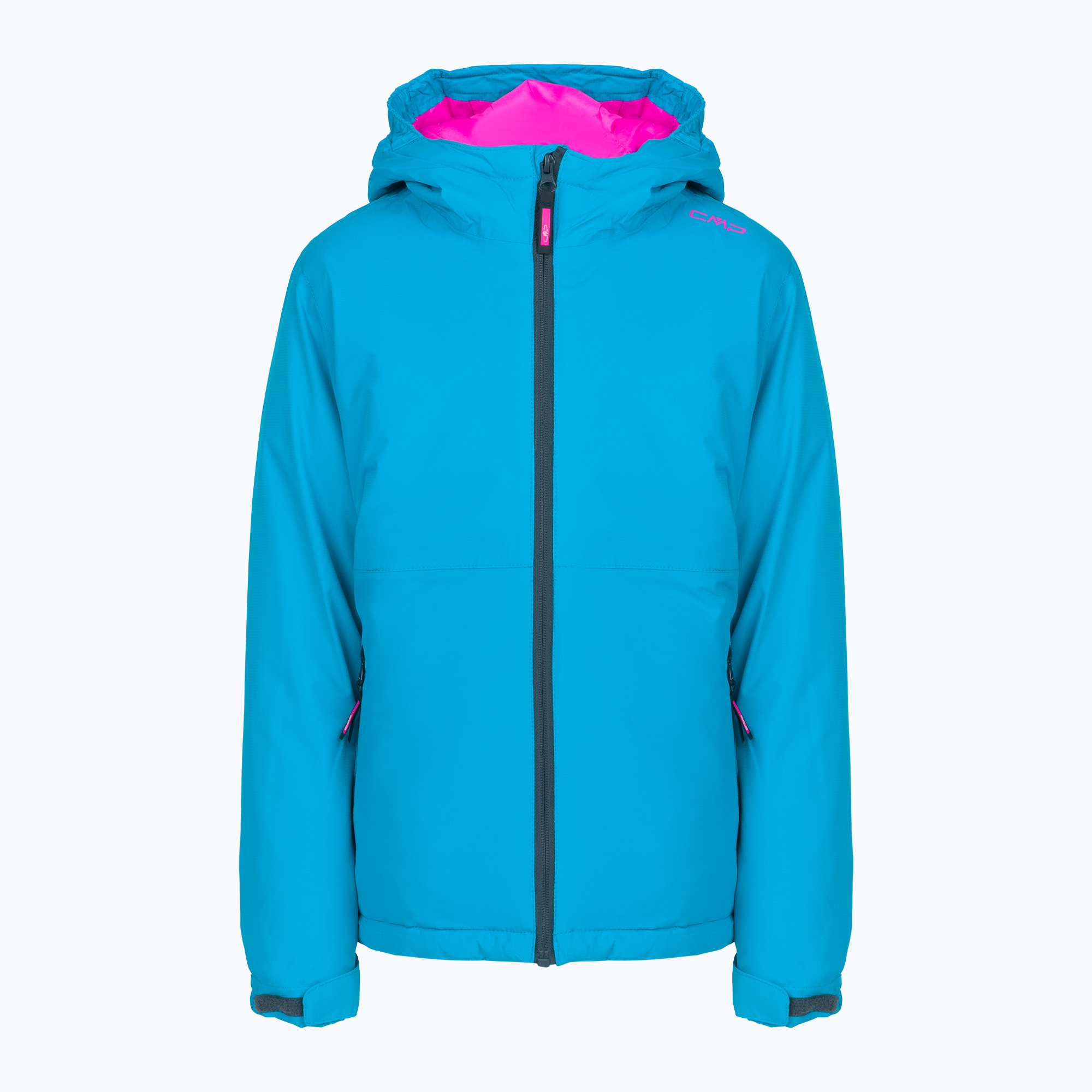 Detská páperová bunda CMP G Fix Hood modrá 32Z115 (32Z1105 G Fix Hood 32Z1105/L704)