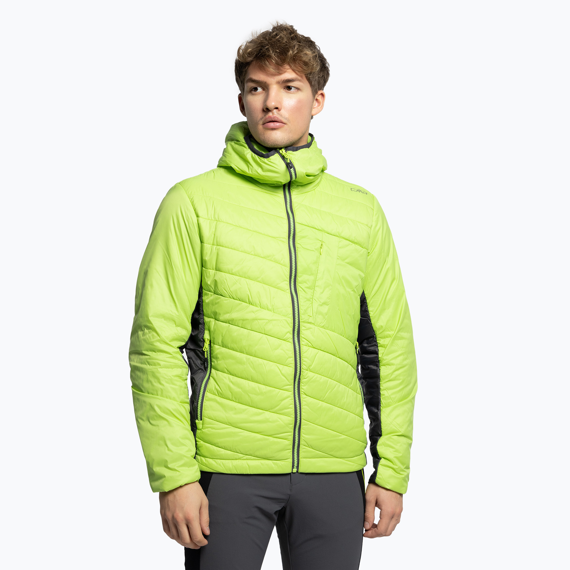 Pánska bunda CMP skit green 32Z2947 (32Z2947/E112)