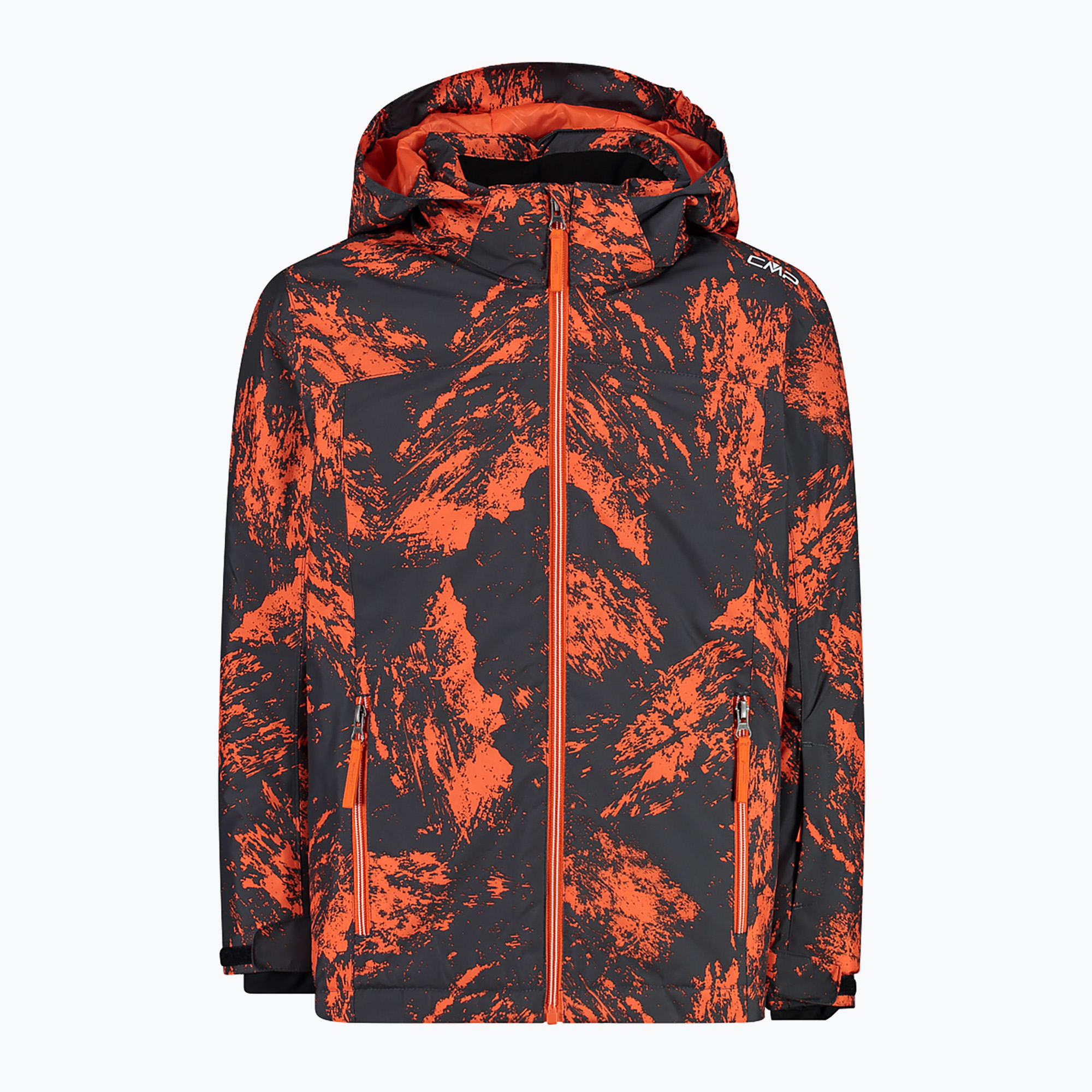 Detská lyžiarska bunda CMP 39W1924/04ZP anthracite/arancio (39W1924 39W1924/04ZP)