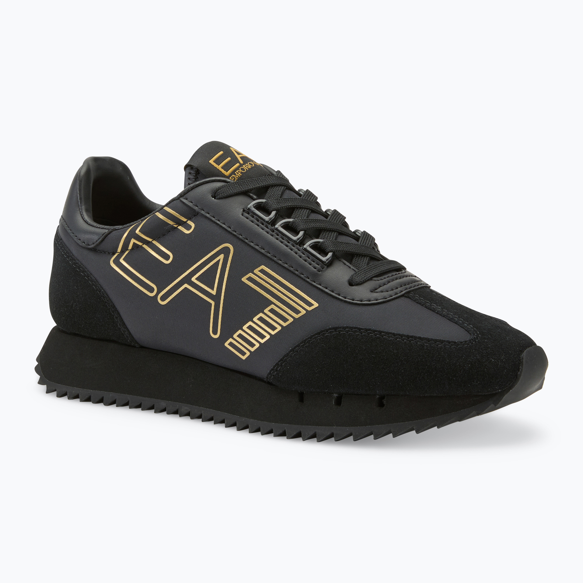 Obuv EA7 Emporio Armani Black & White Vintage triple black/ gold (Black & White Vintage XK257-X8X101-M701)