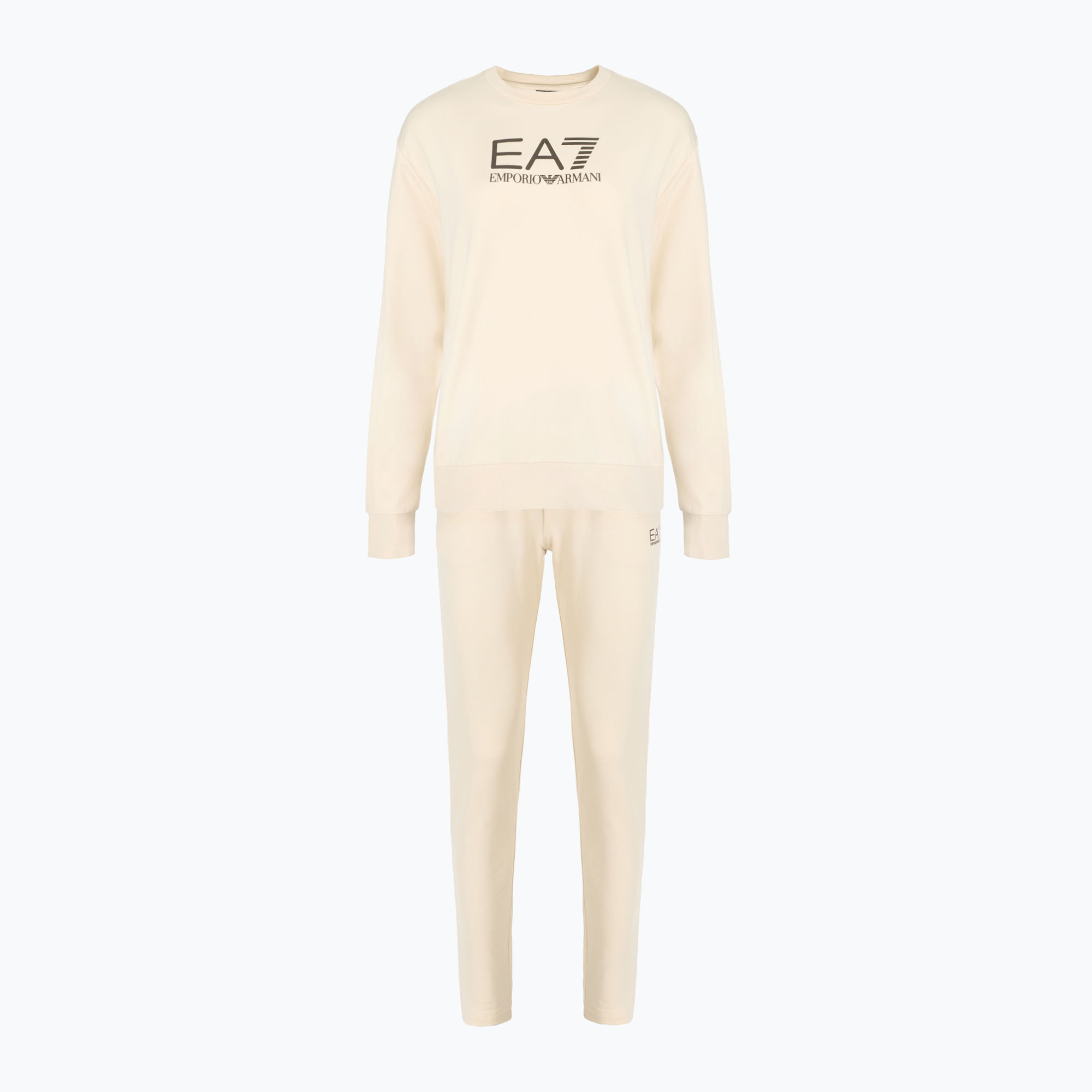 EA7 Emporio Armani Dámska tepláková súprava MaxiLogo almond milk (Train Tracksuit MaxiLogo 7W000115-AF13135-U1079)