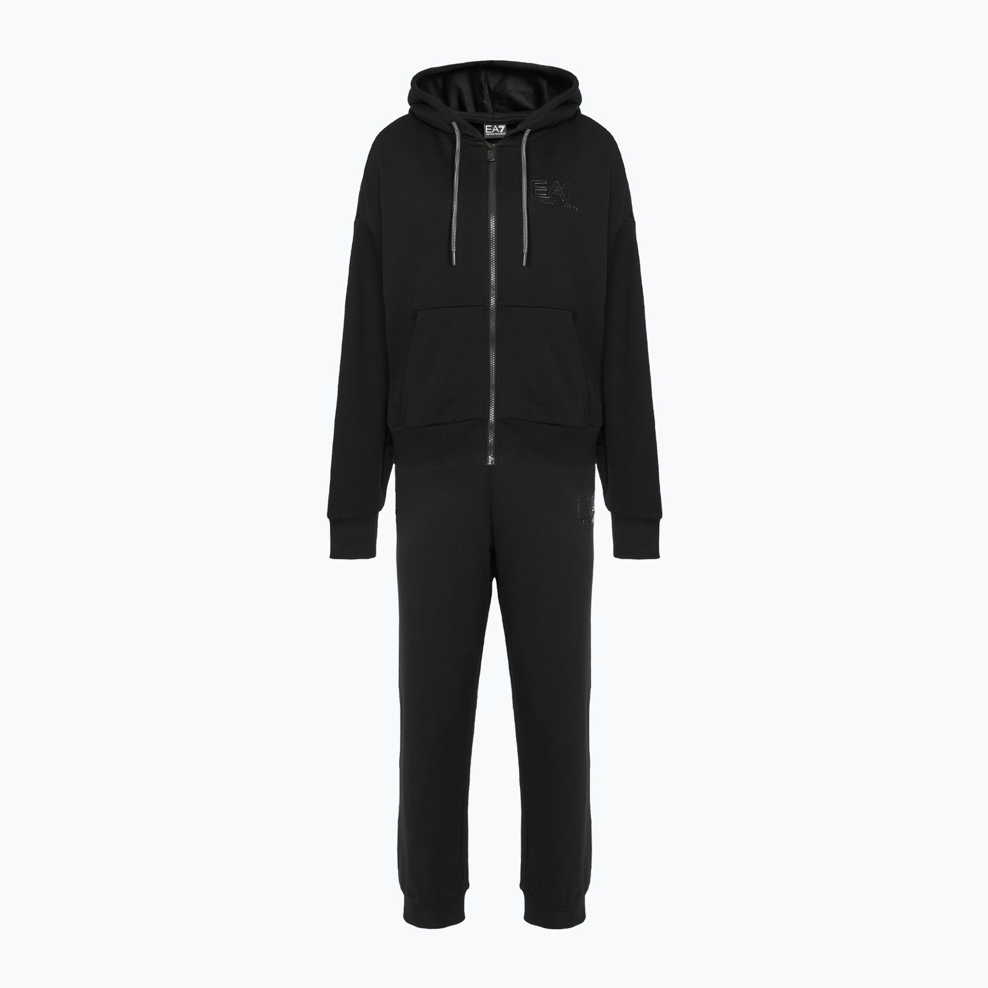 Dámske tepláky EA7 Emporio Armani Train Visibility HO CH FZ black (Train Visibility Tracksuit HO CH FZ 7W000110-AF12473-UC001)