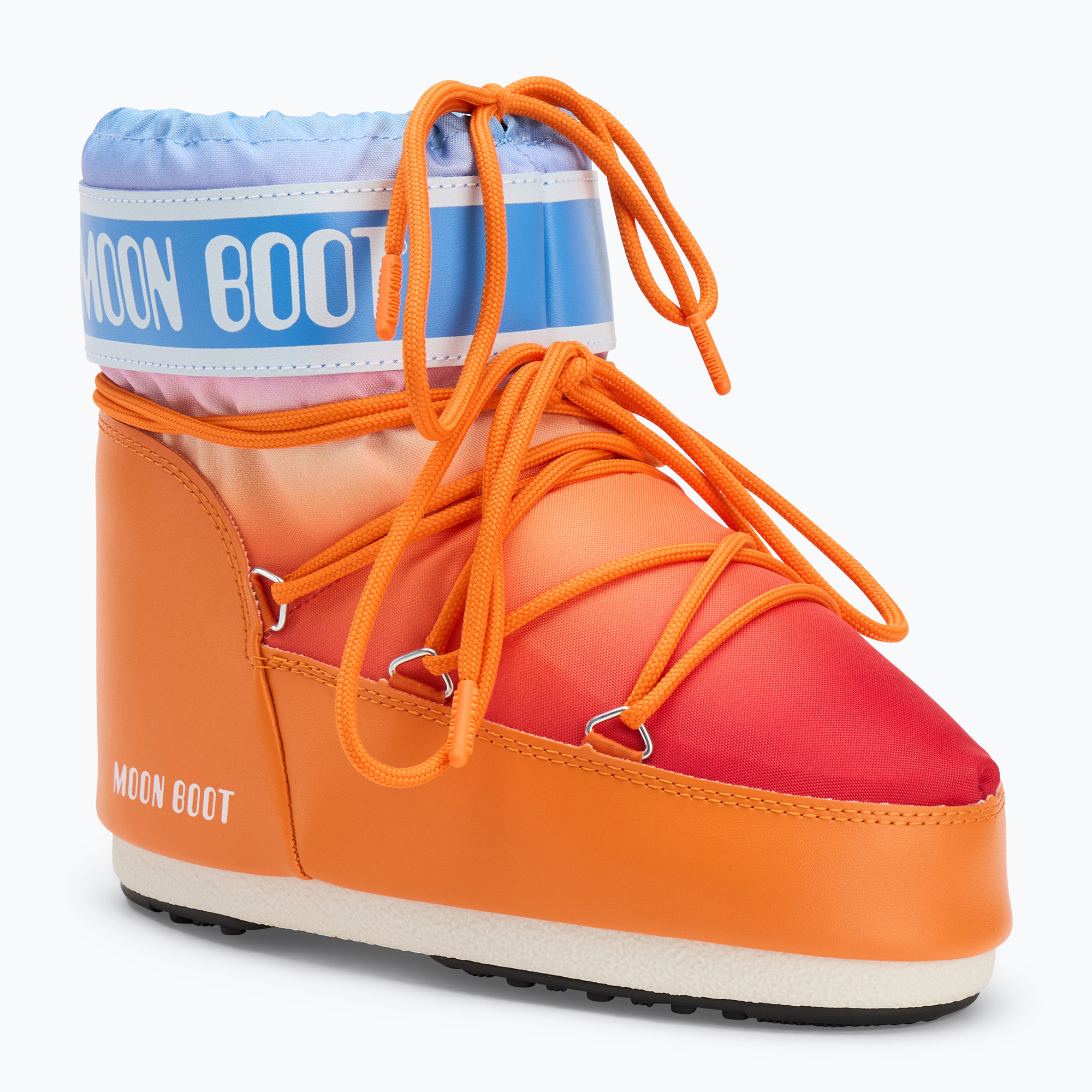 Dámske snehové topánky Moon Boot Icon Low Sunrise orange