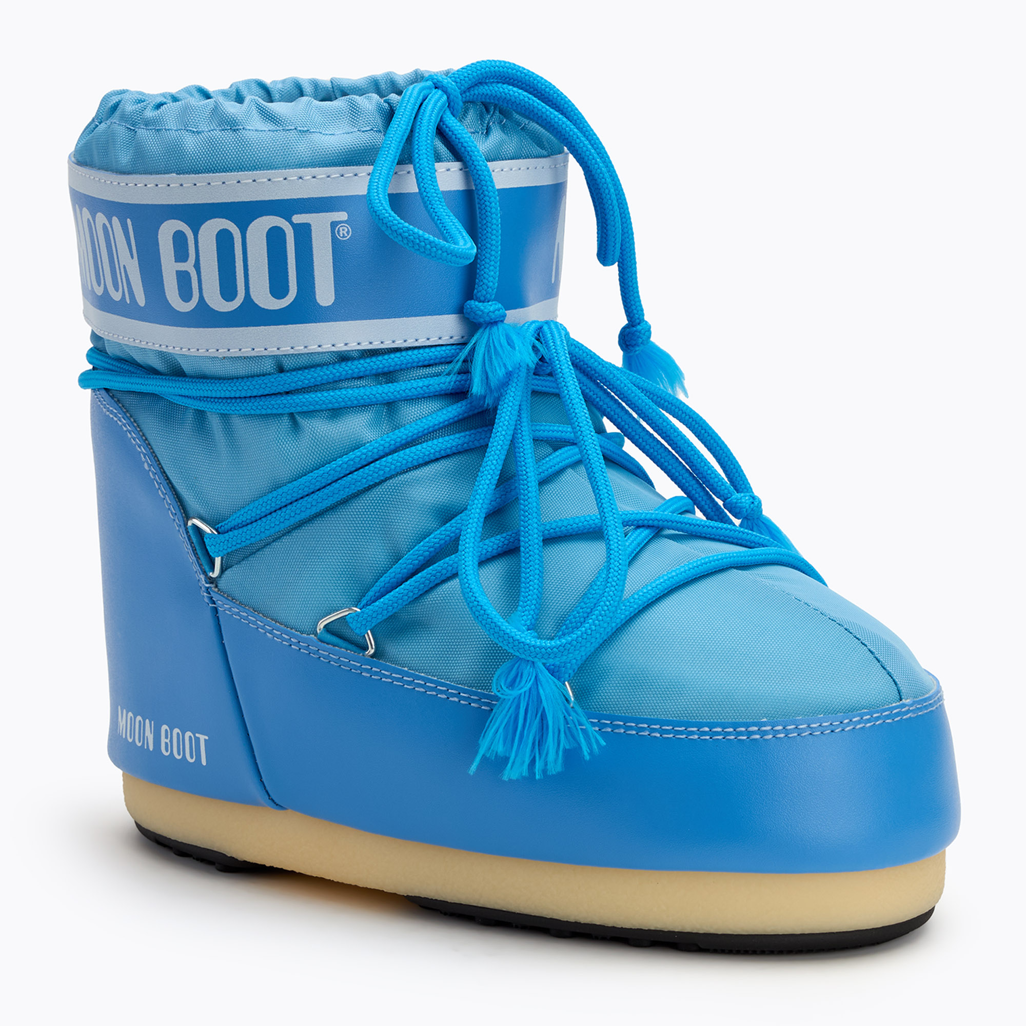 Dámske snehule Moon Boot Icon Low Nylon alaskan blue (Icon Low Nylon 80D1409340-F004)