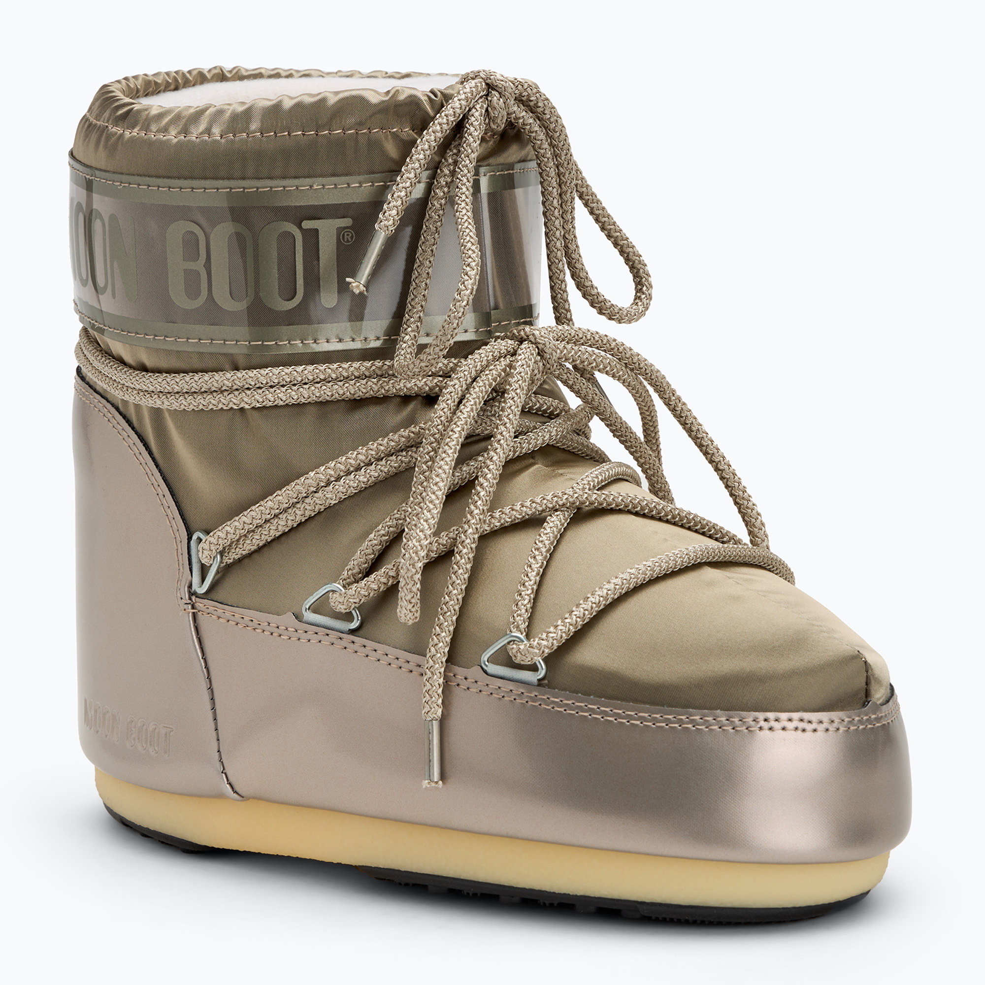 Dámske snehule Moon Boot Icon Low Glance platinum (Icon Low Glance 80D1409350-B003)