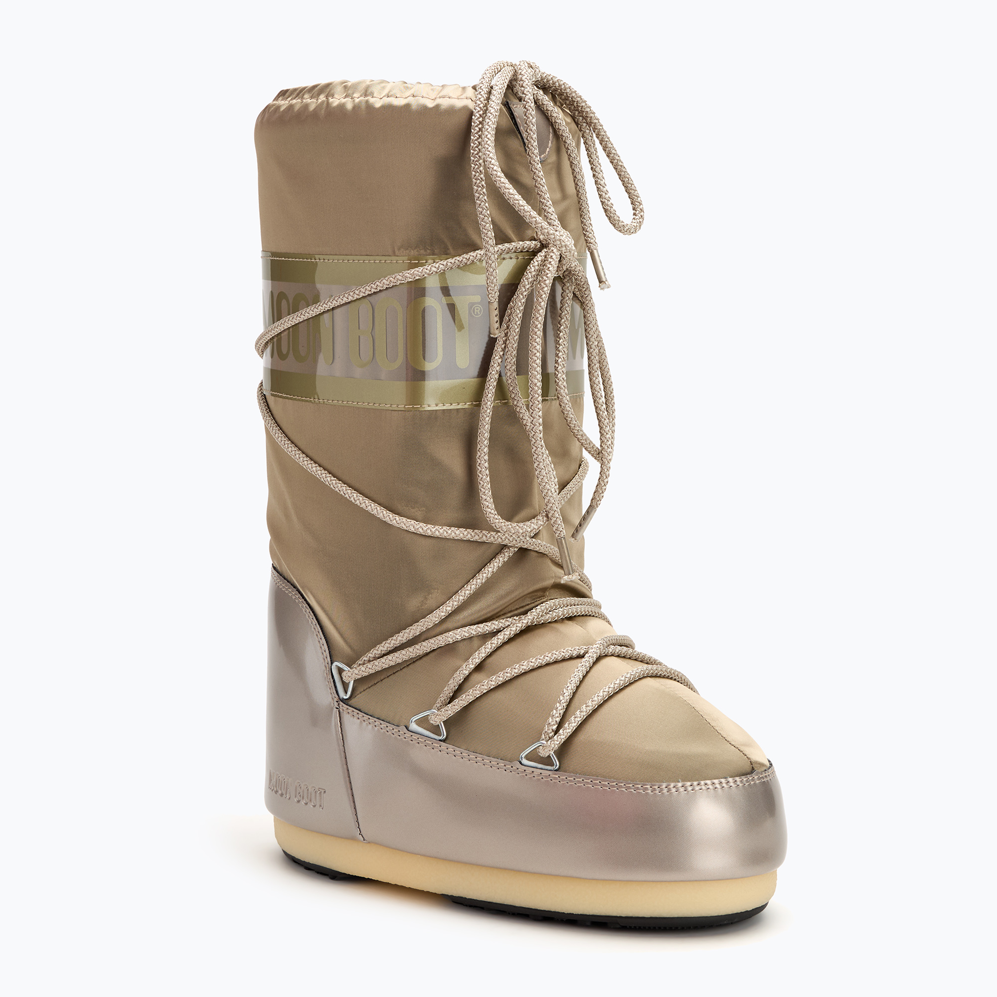 Dámske snehule Moon Boot Icon Glance platinum (Icon Glance 80D1401680-B003)