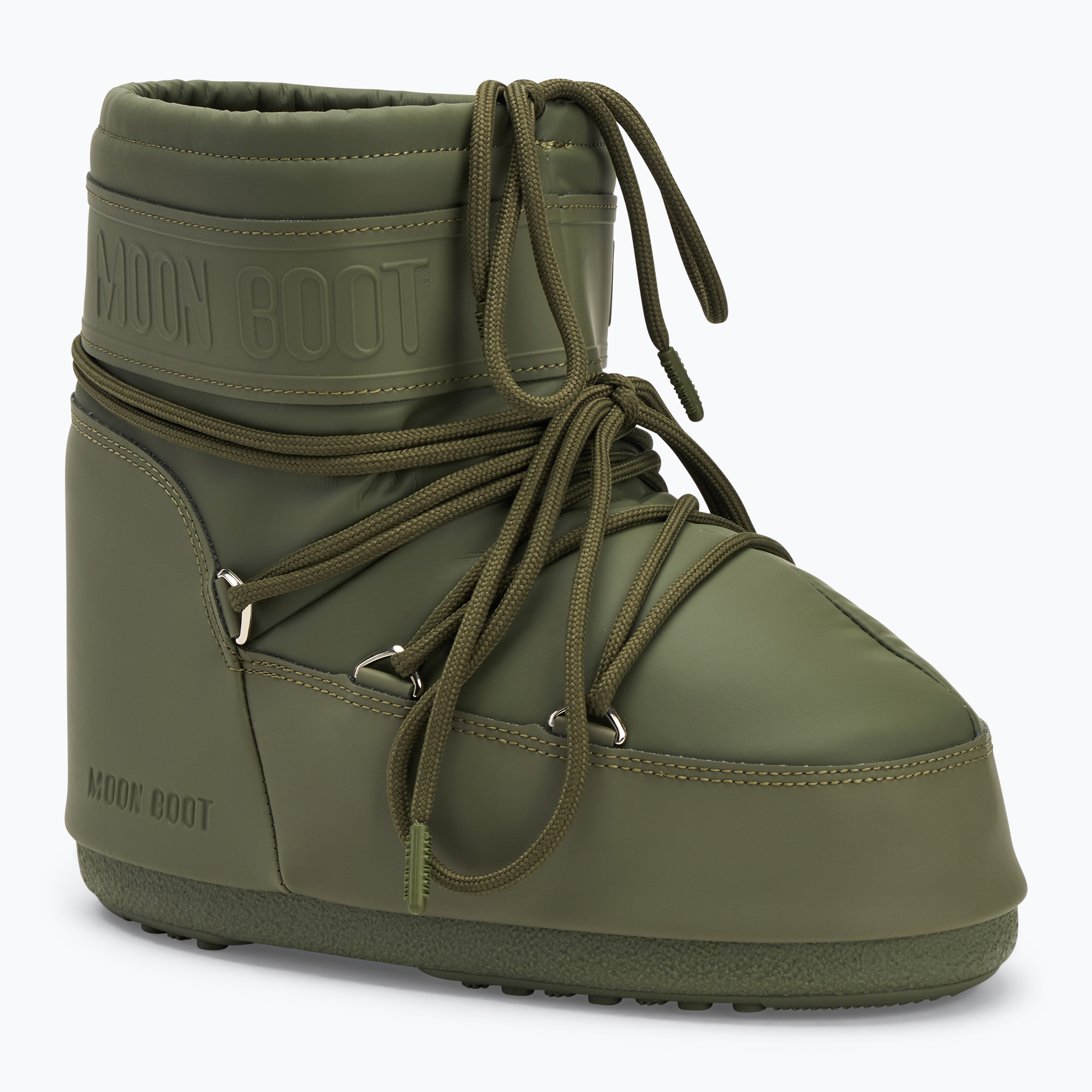 Dámske snehule Moon Boot Icon Low Rubber khaki (Icon Low Rubber 80D1409380-M006)