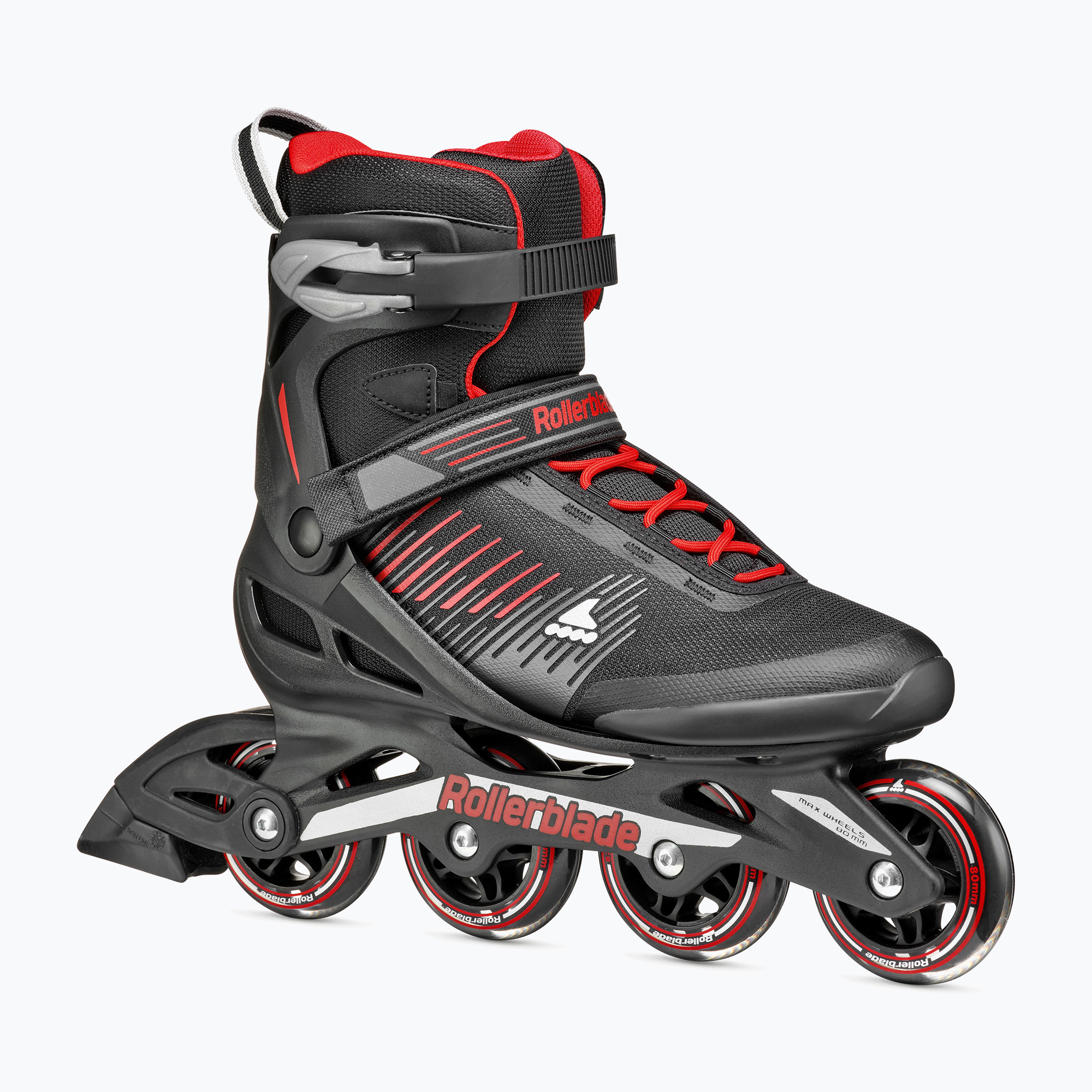 Pánske kolieskové korčule Rollerblade Zetrablade black/red (Zetrablade 86B0751470ND01)