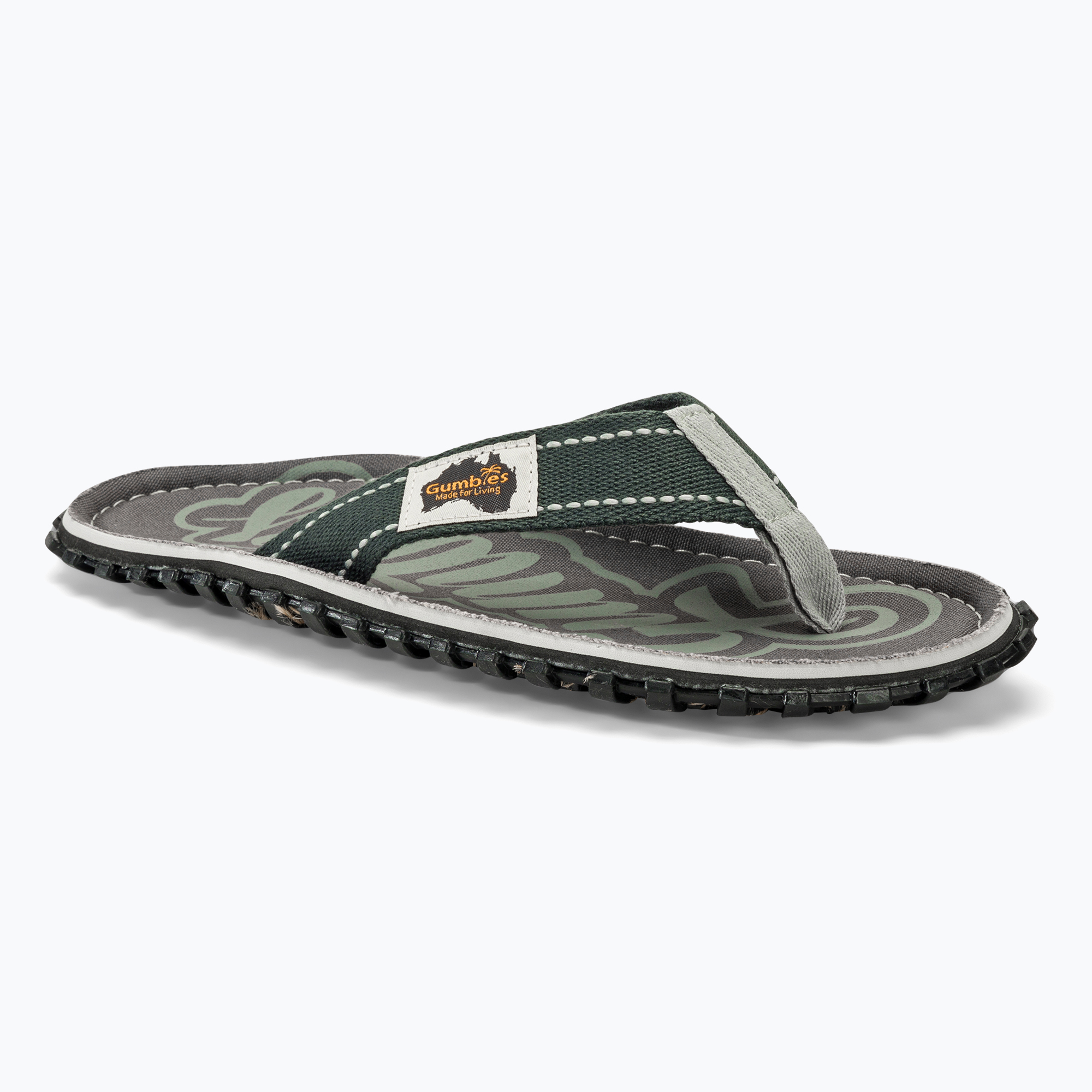 Žabky Gumbies Islander cool grey (Islander GU-FFISL005)
