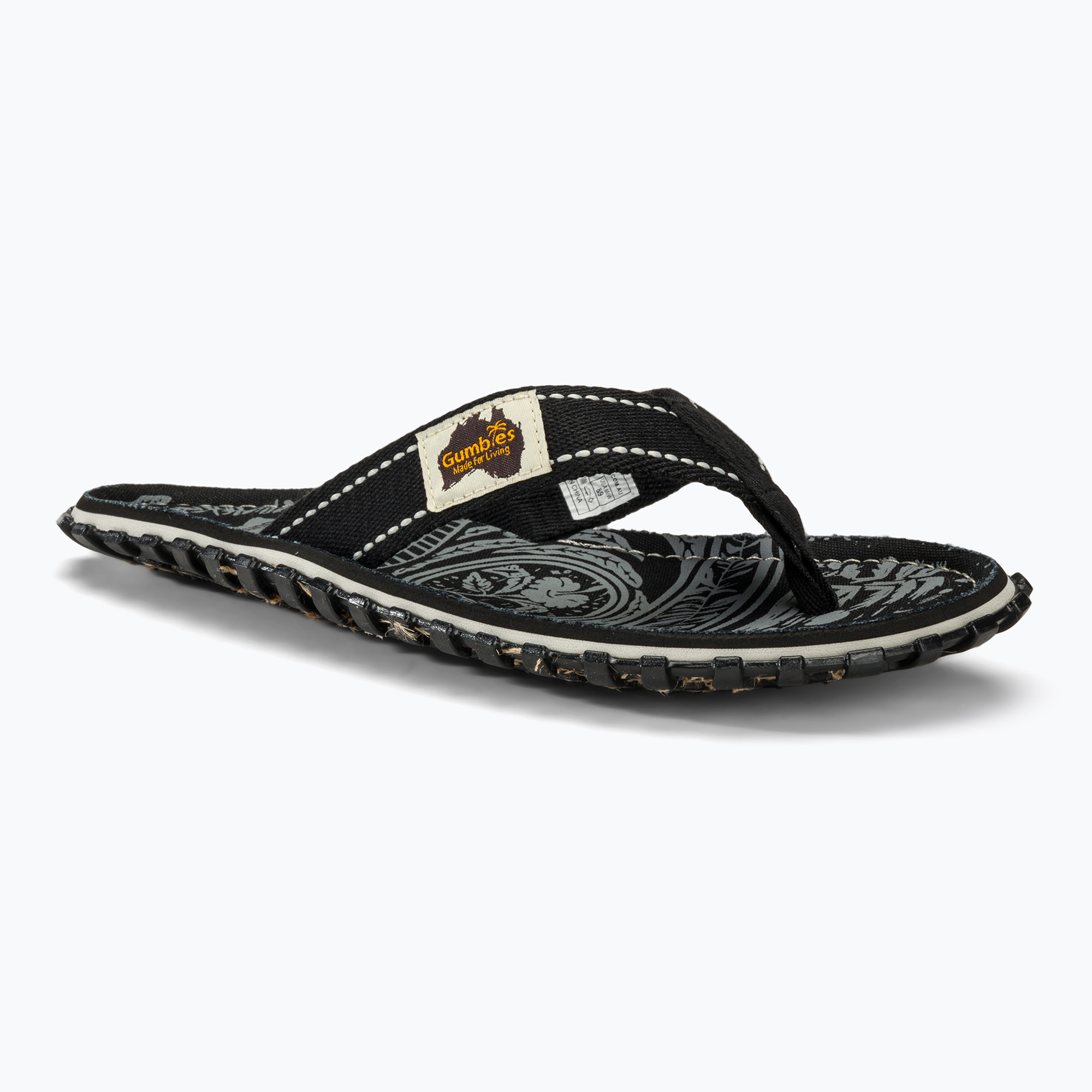 Žabky Gumbies Islander midnight black (Islander GU-FFISL108)