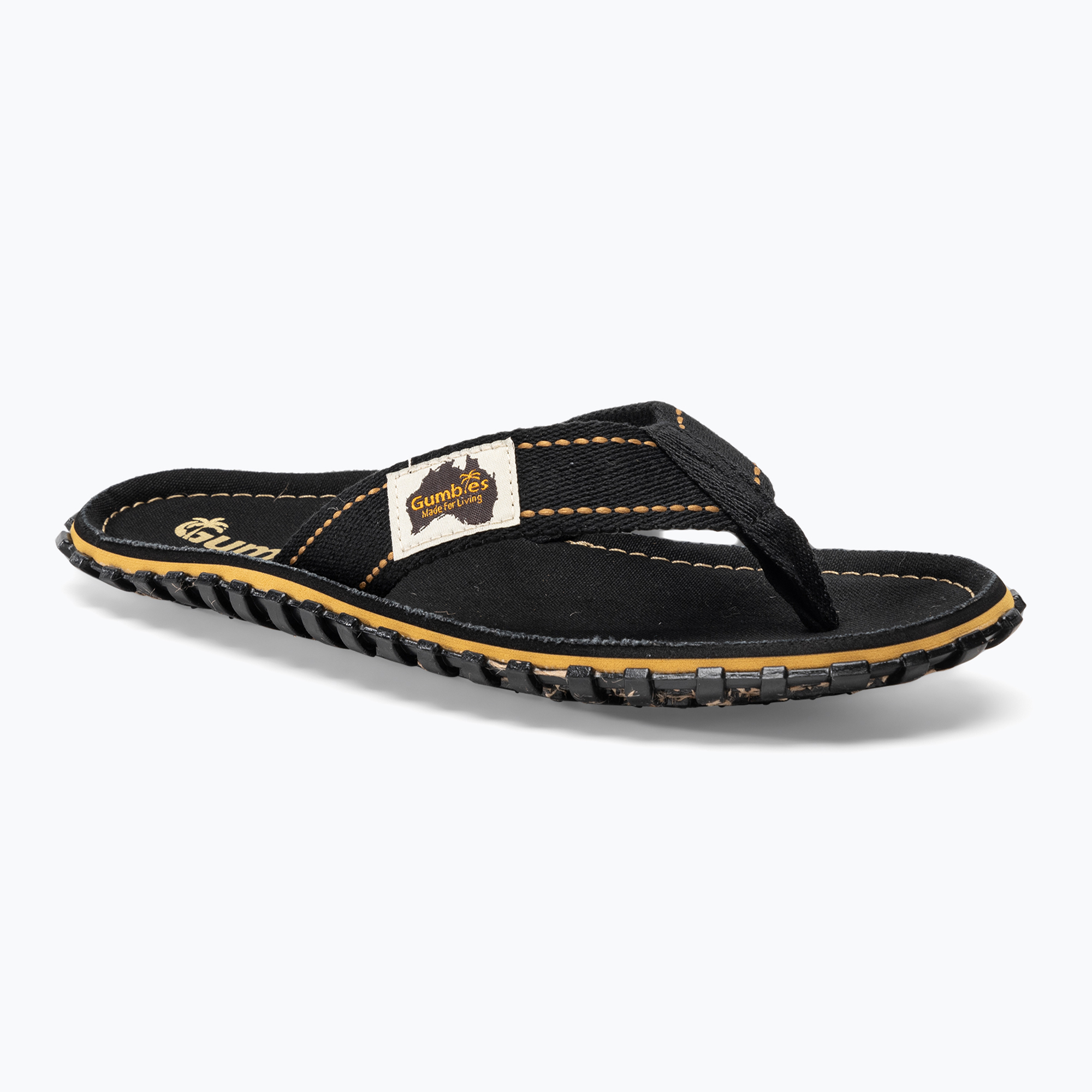 Žabky Gumbies Islander black (Islander GU-FFISL117)